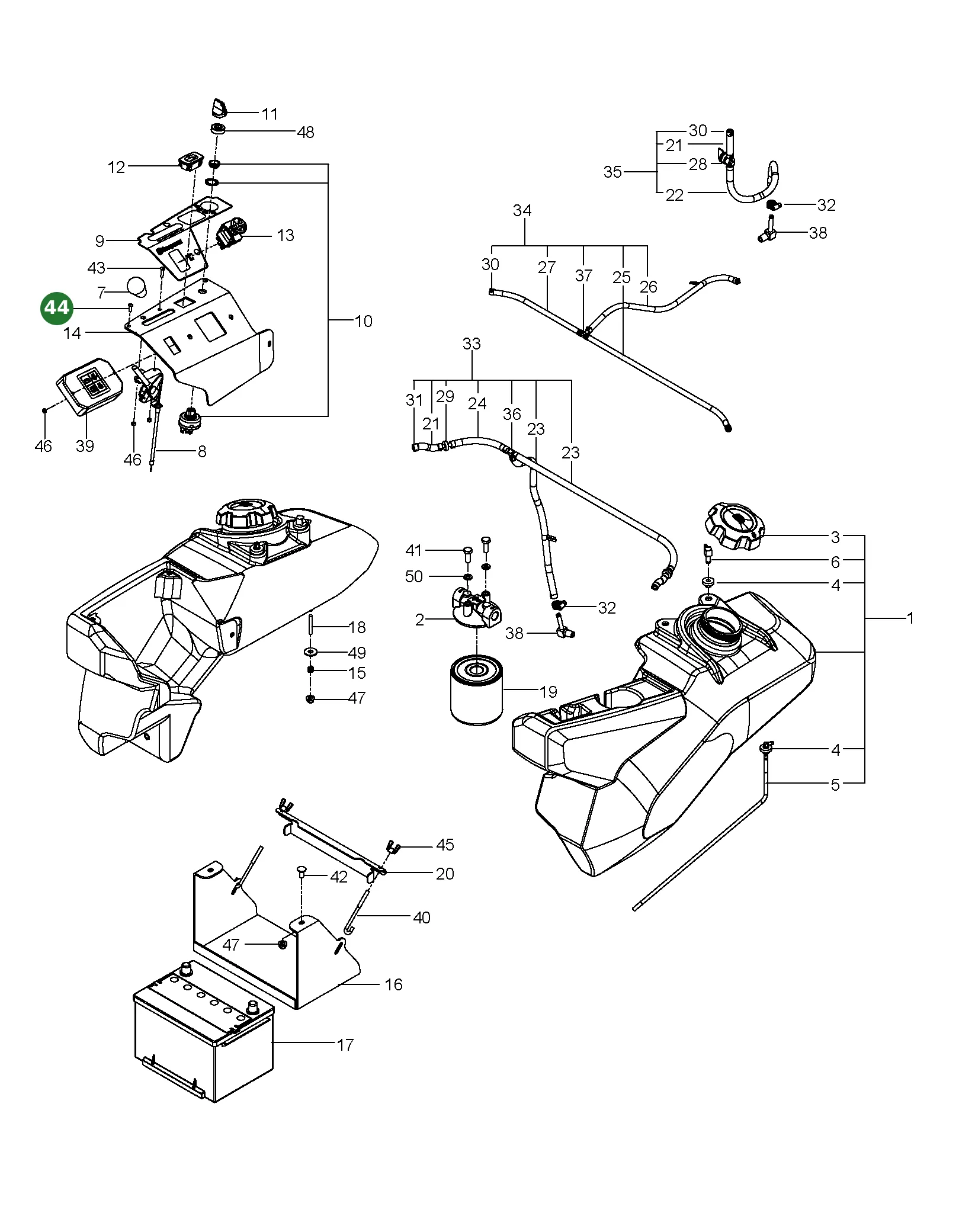 Position im Ersatzteilkatalog