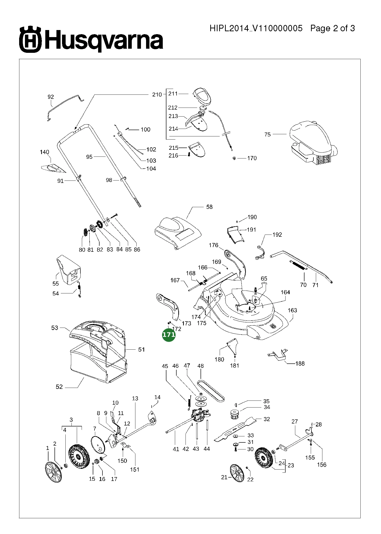 Position im Ersatzteilkatalog