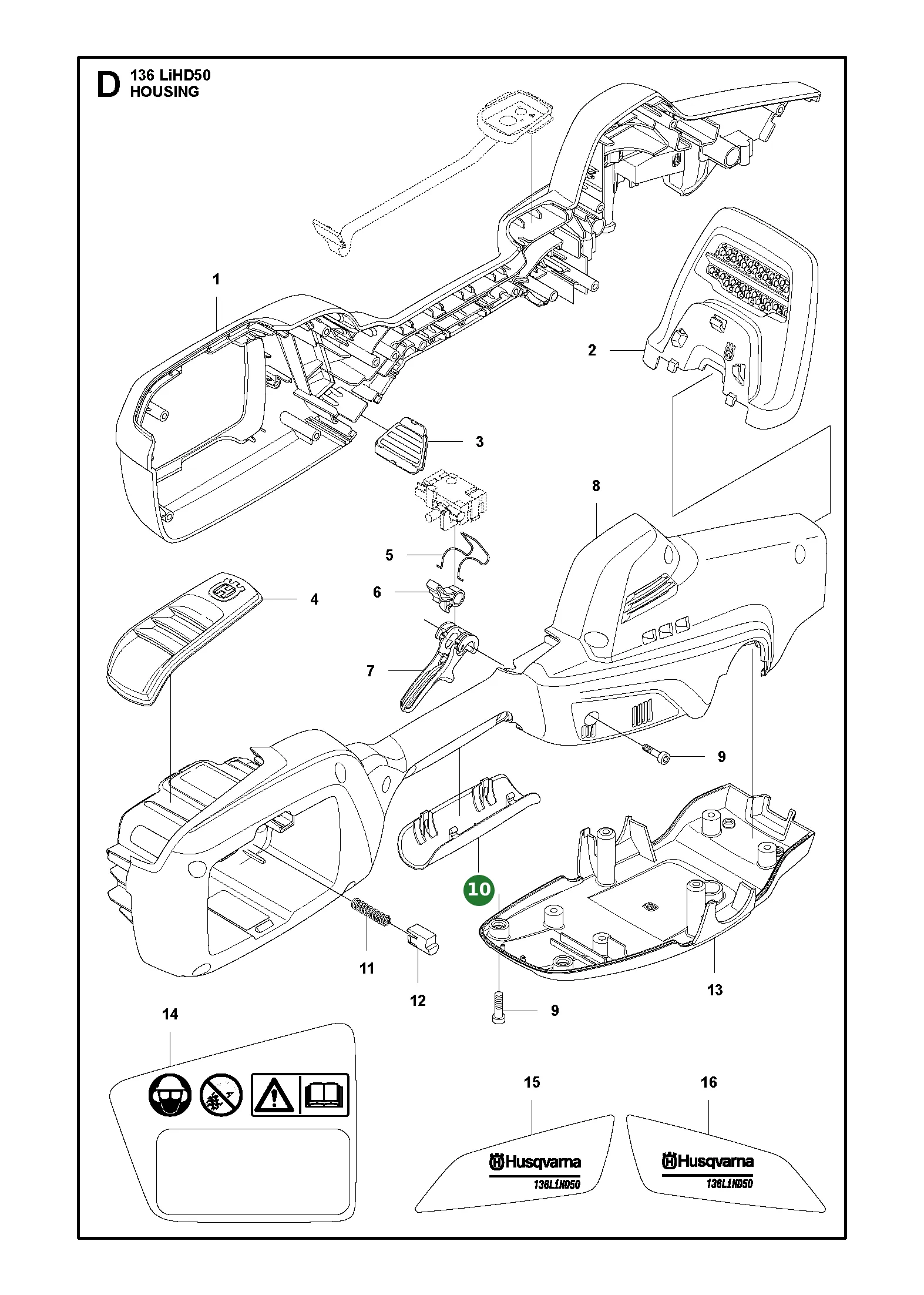 Position im Ersatzteilkatalog