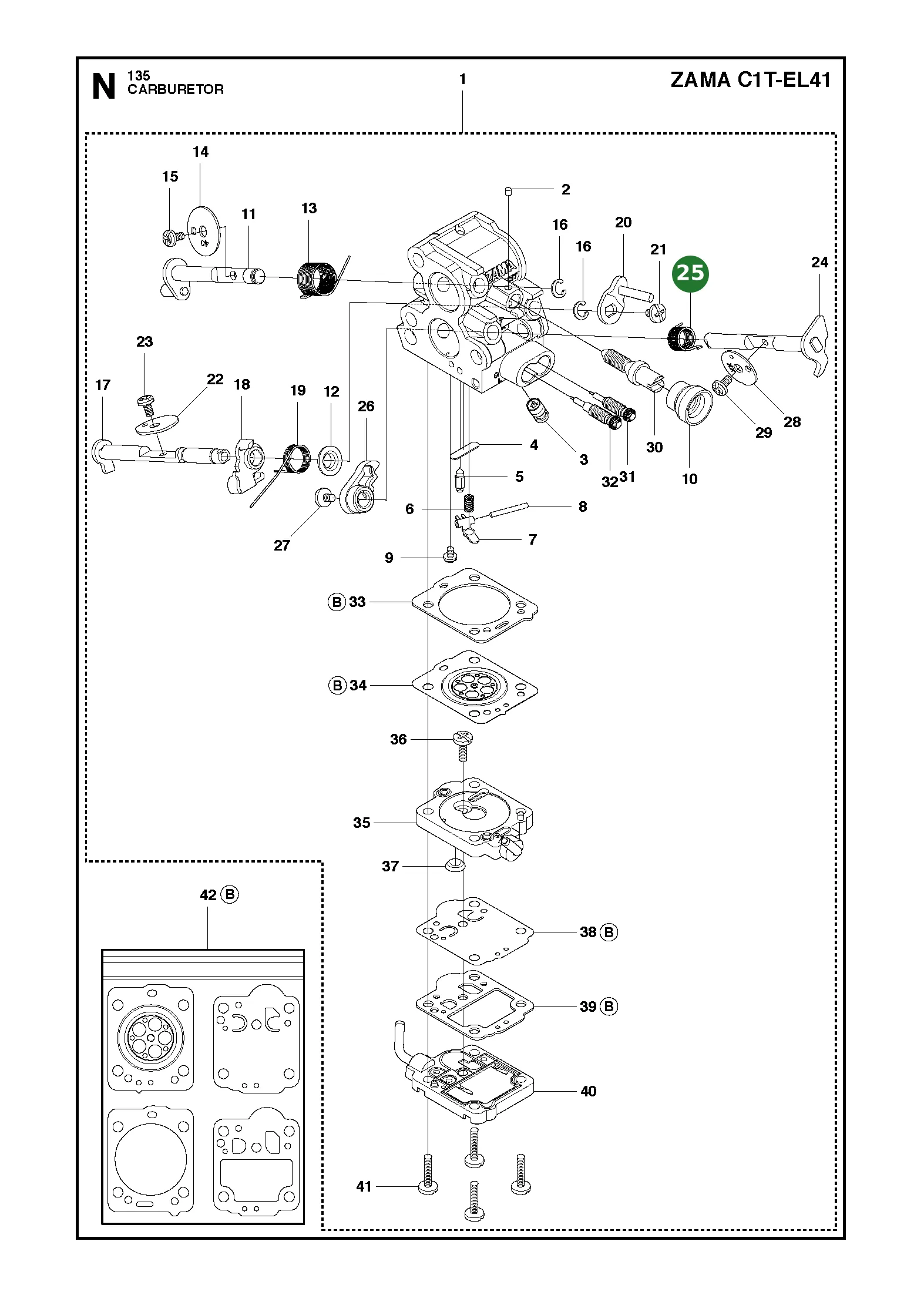 Position im Ersatzteilkatalog
