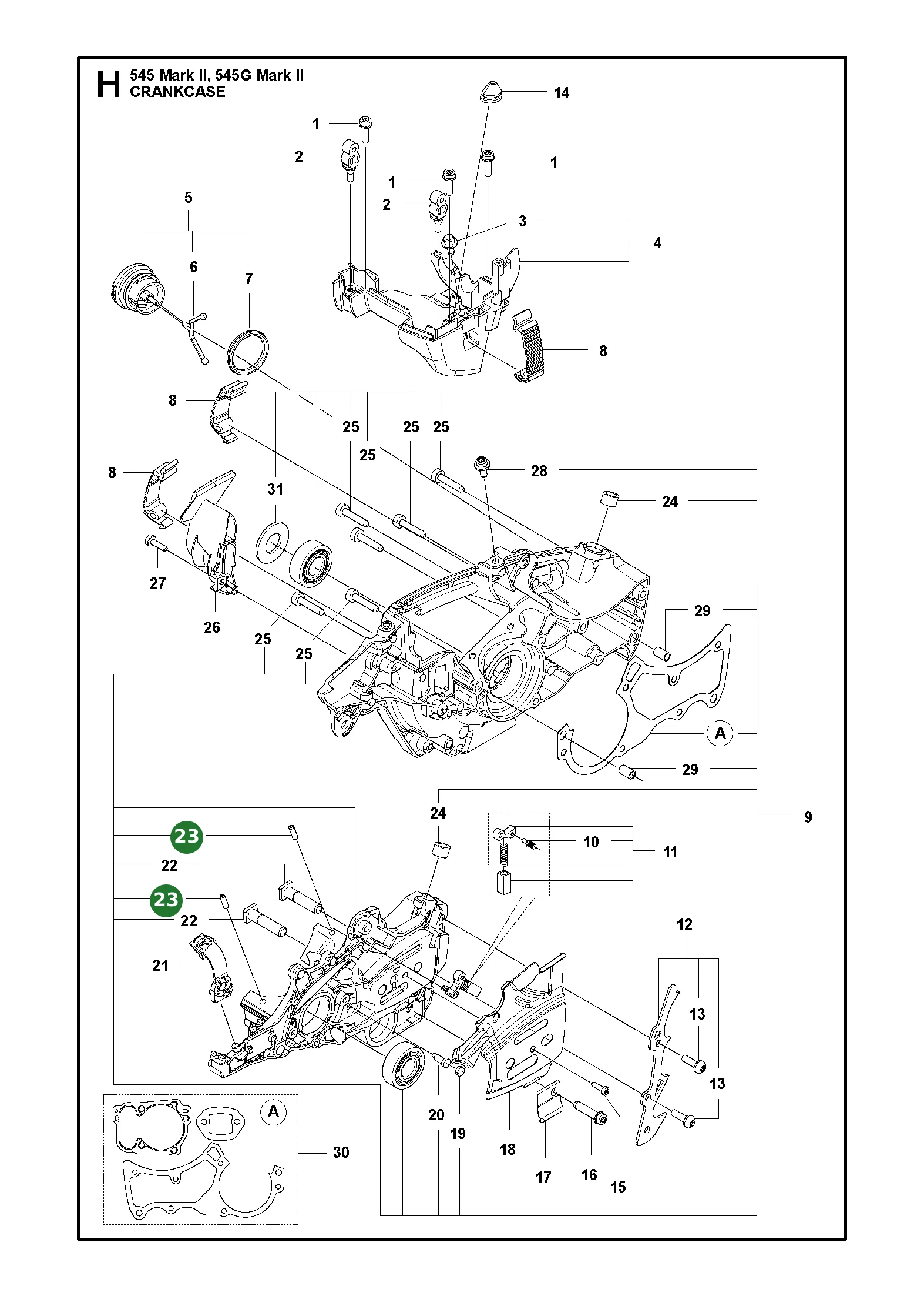 Position im Ersatzteilkatalog