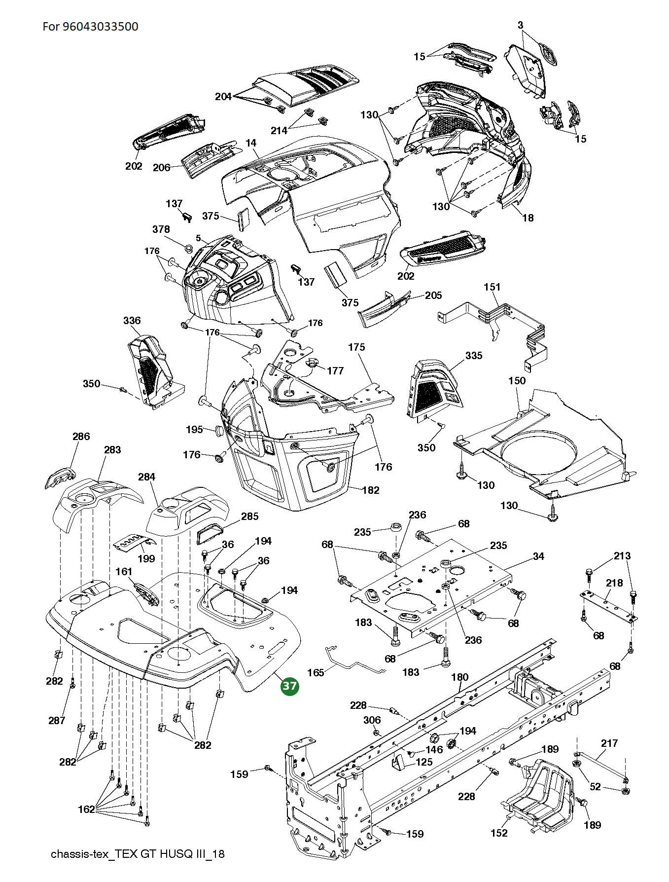 Position im Ersatzteilkatalog