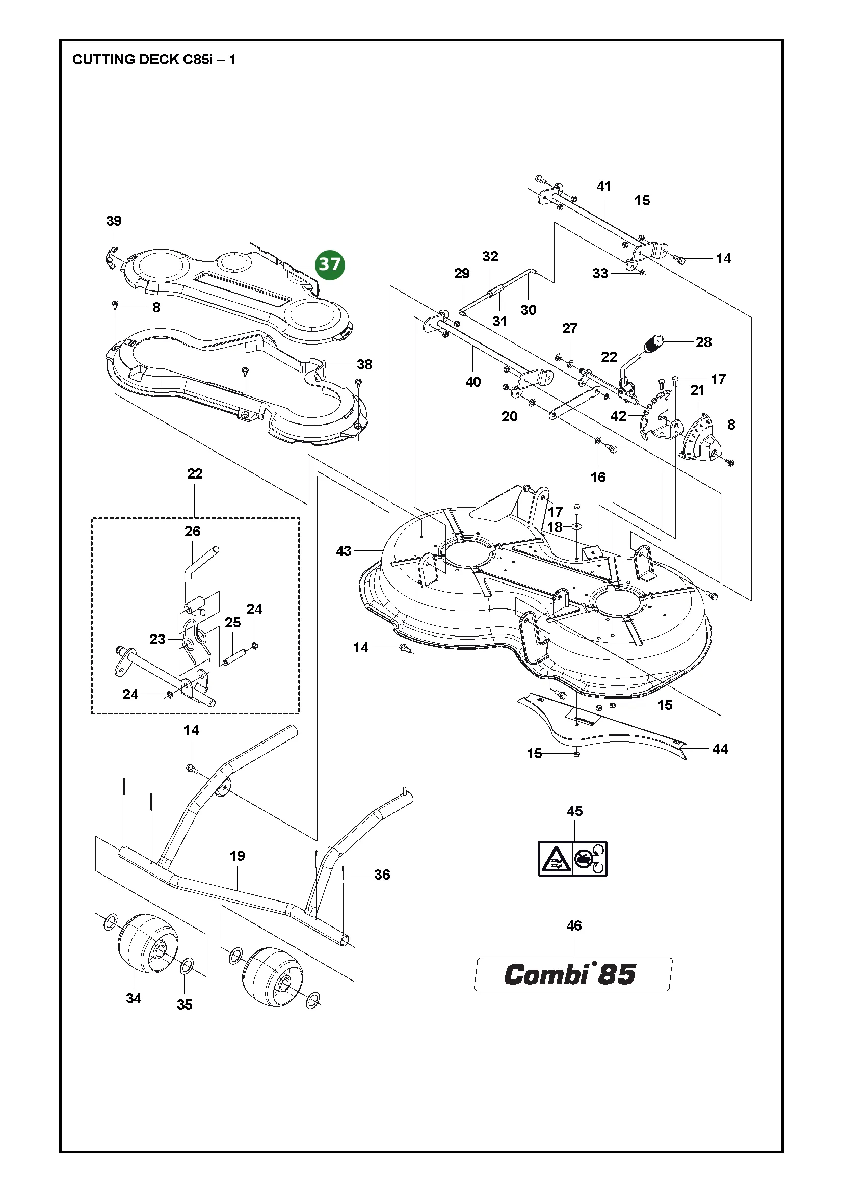 Position im Ersatzteilkatalog