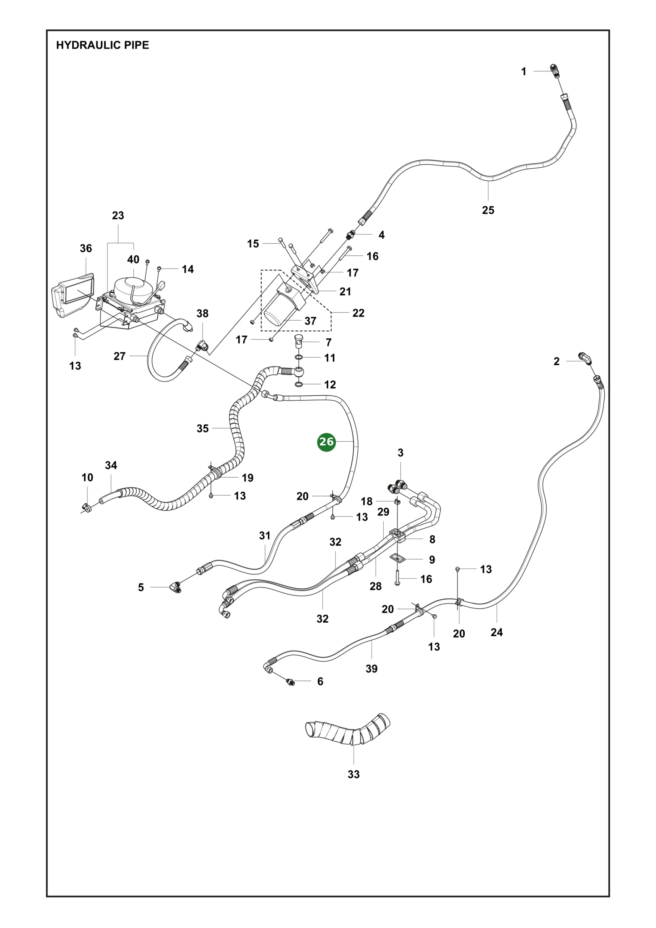Position im Ersatzteilkatalog