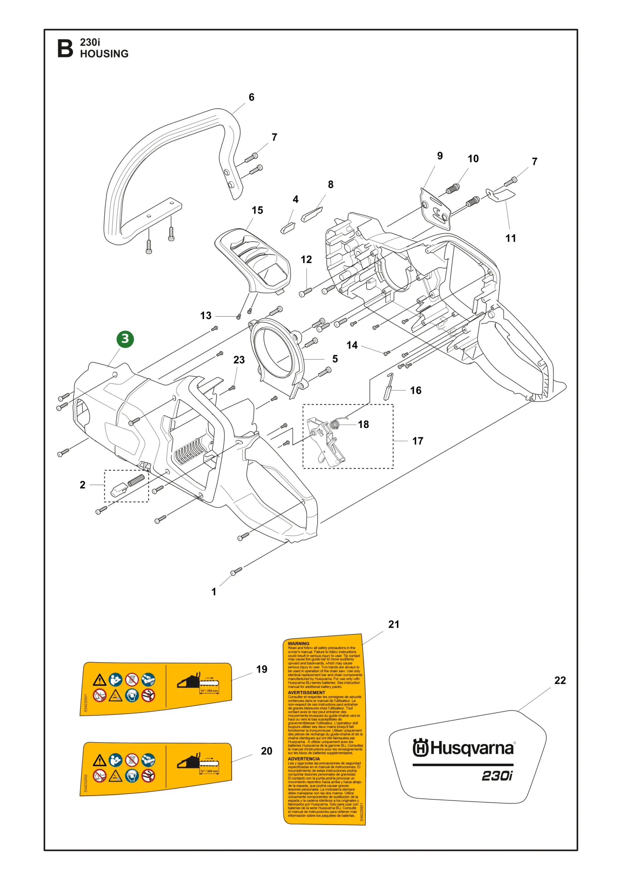 Position im Ersatzteilkatalog