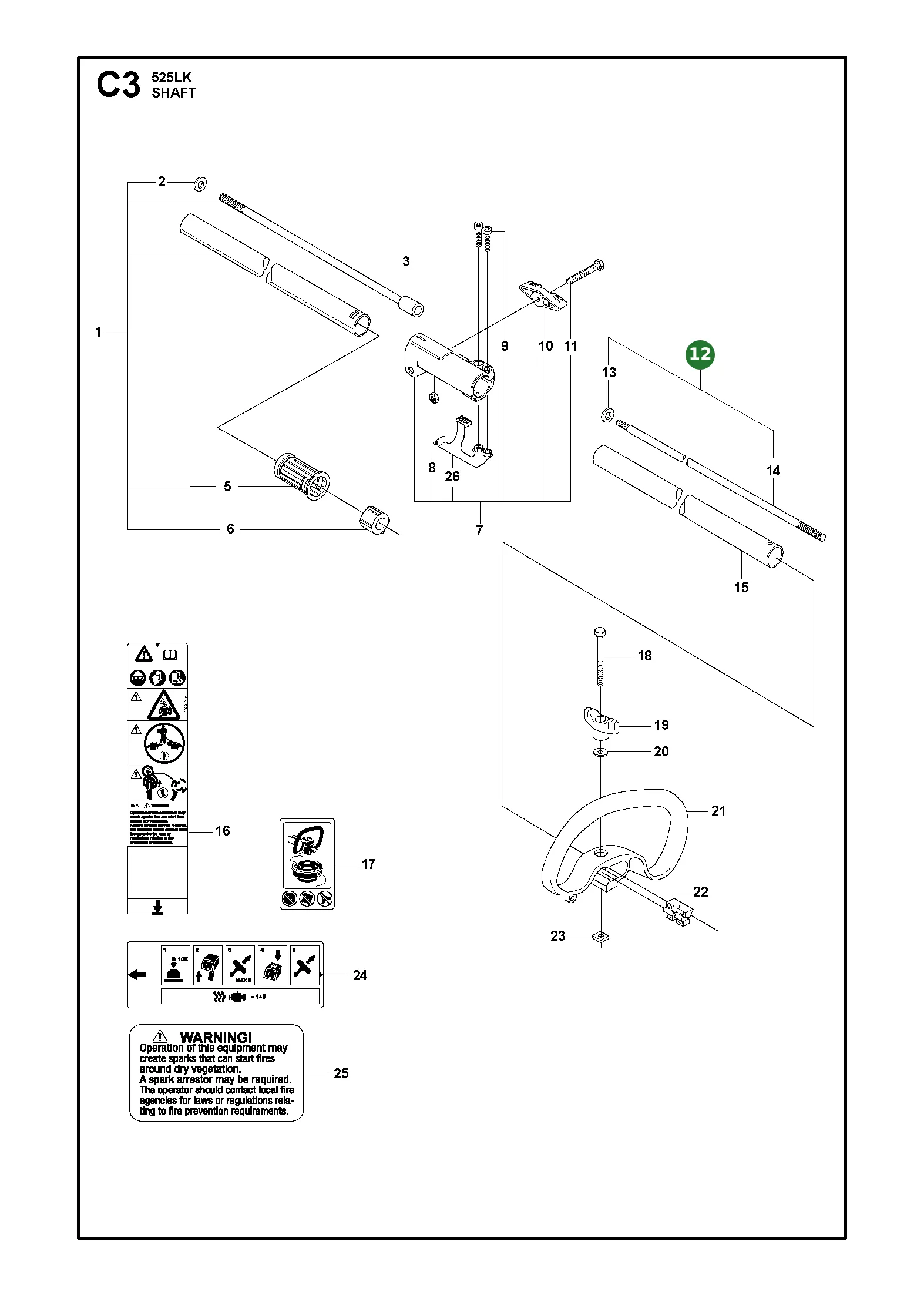 Position im Ersatzteilkatalog