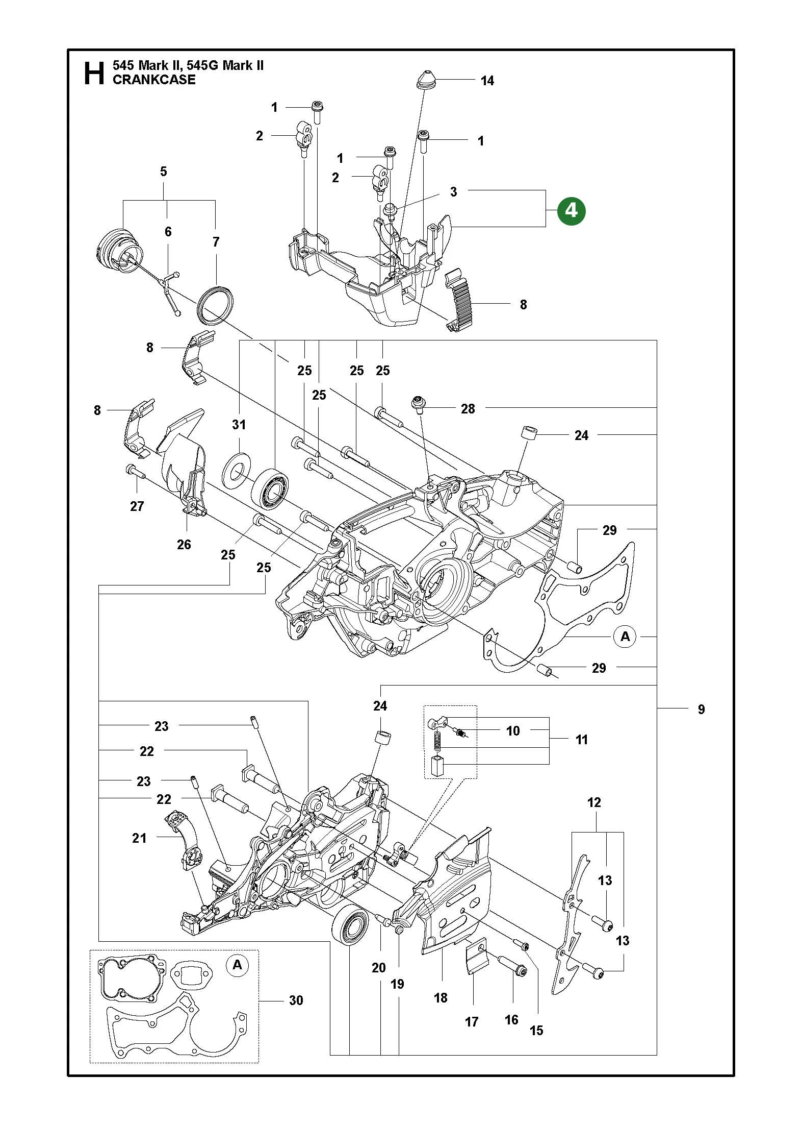 Position im Ersatzteilkatalog