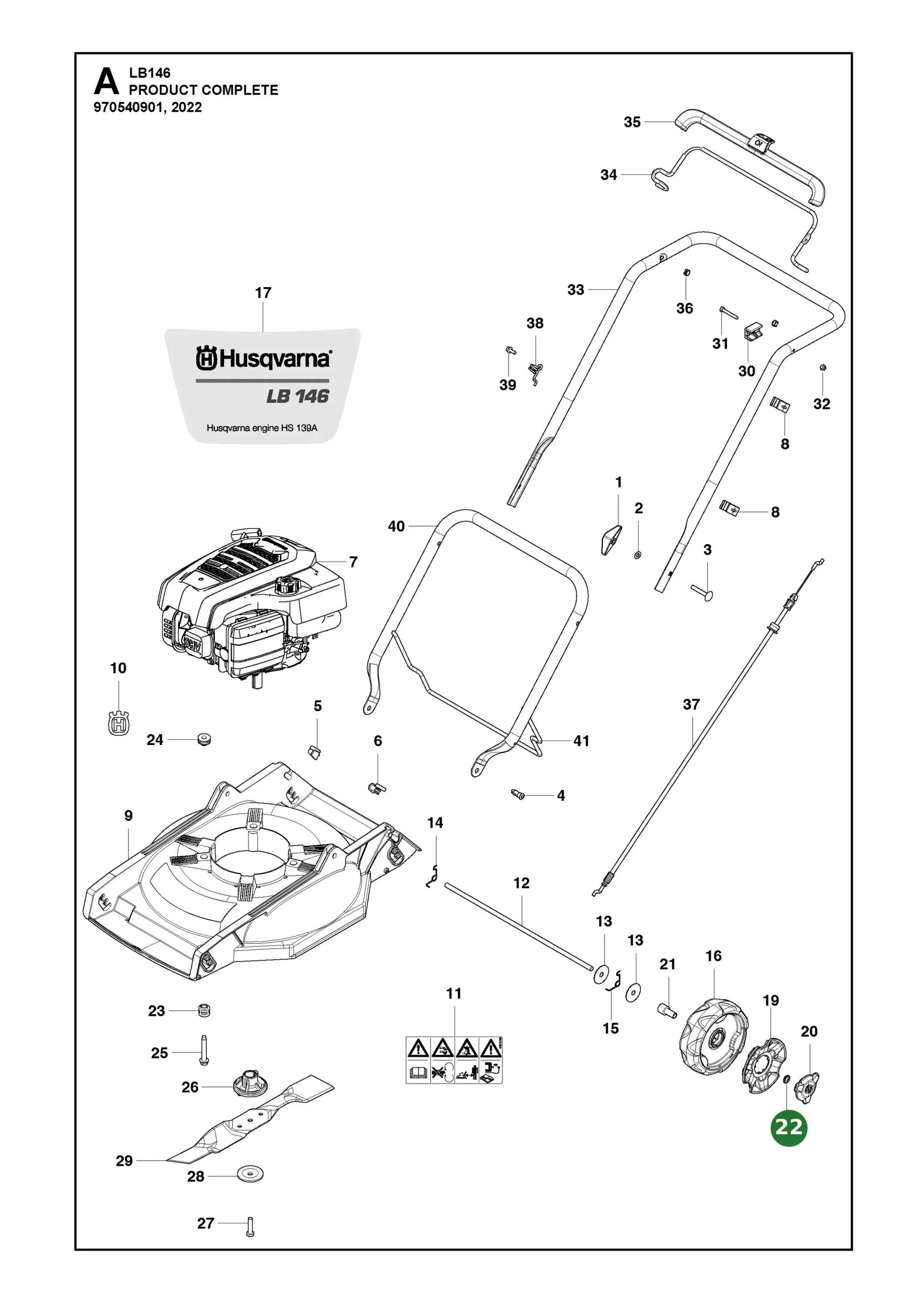 Position im Ersatzteilkatalog