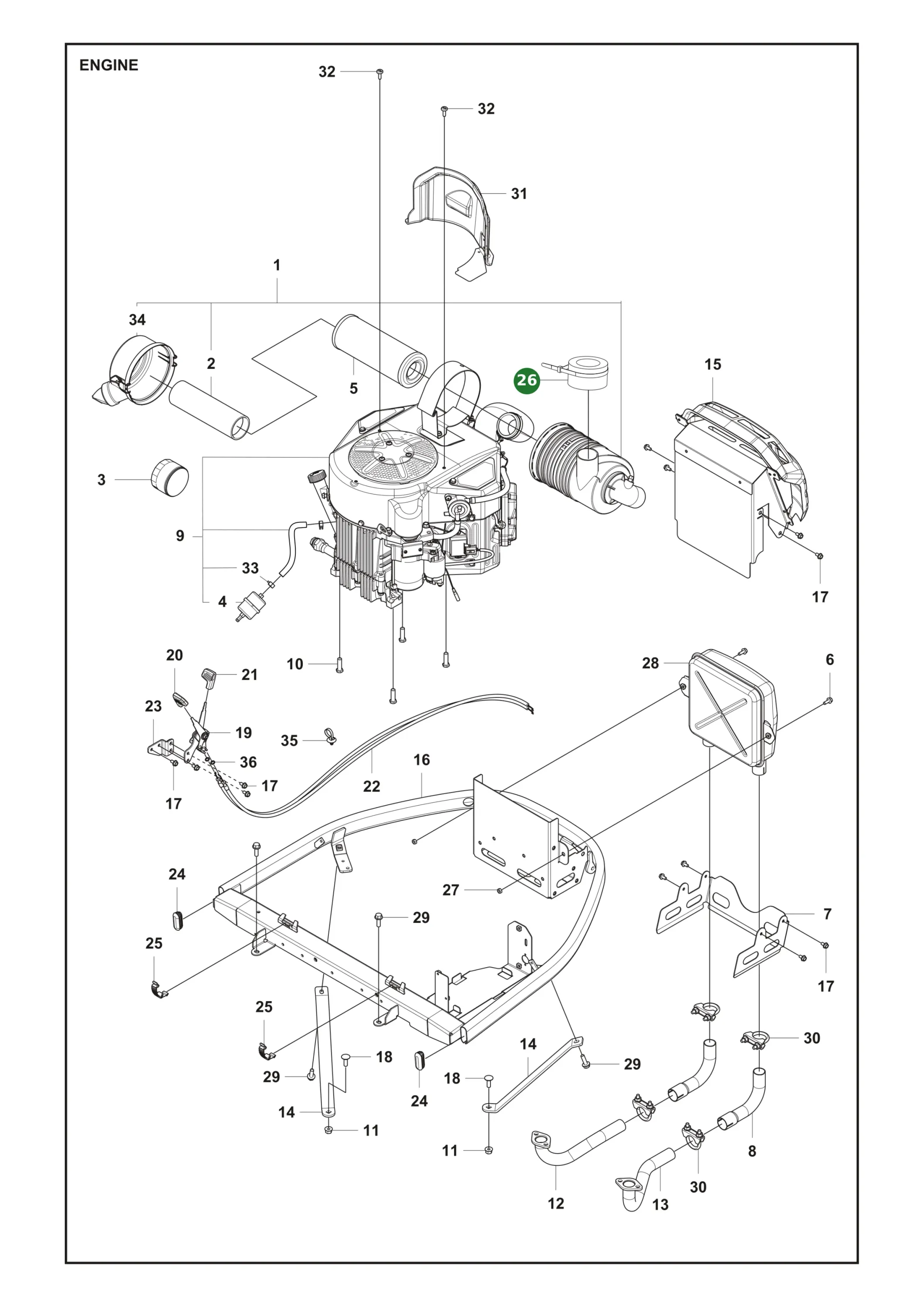 Position im Ersatzteilkatalog