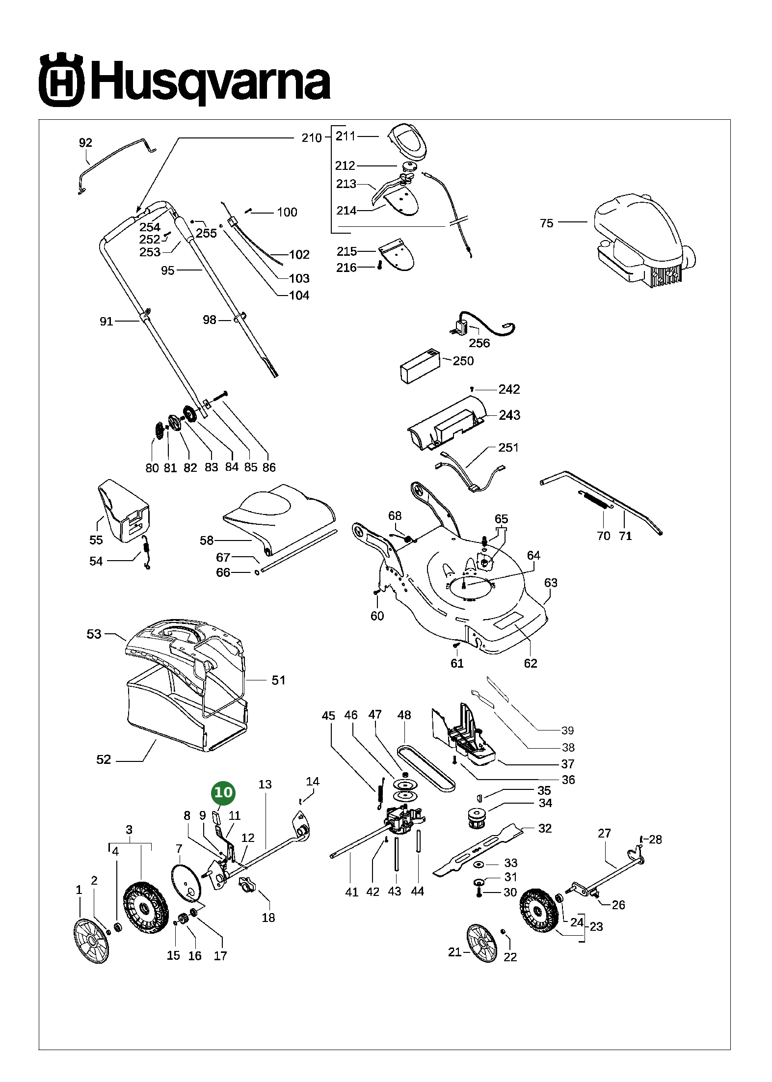 Position im Ersatzteilkatalog