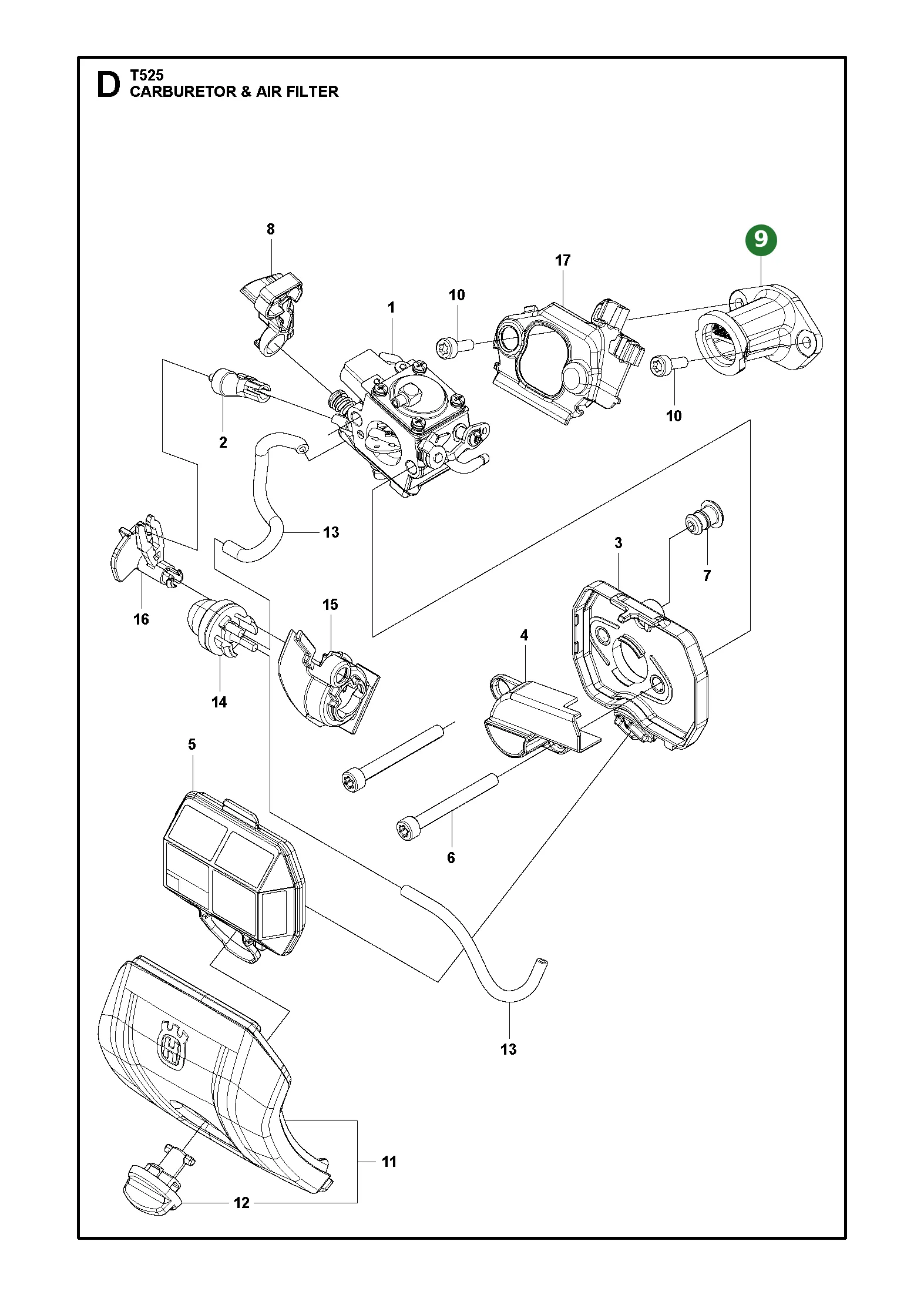 Position im Ersatzteilkatalog