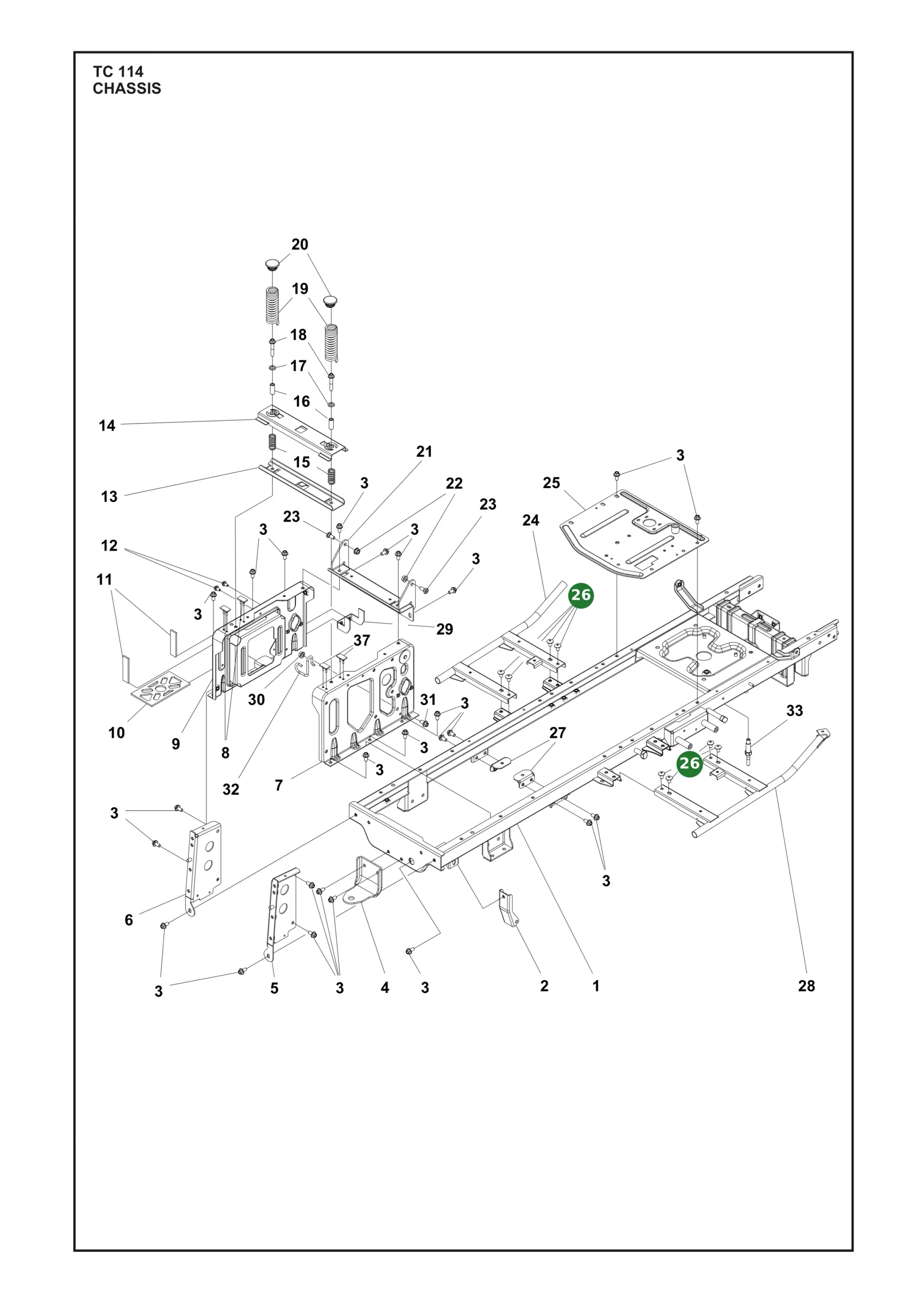 Position im Ersatzteilkatalog