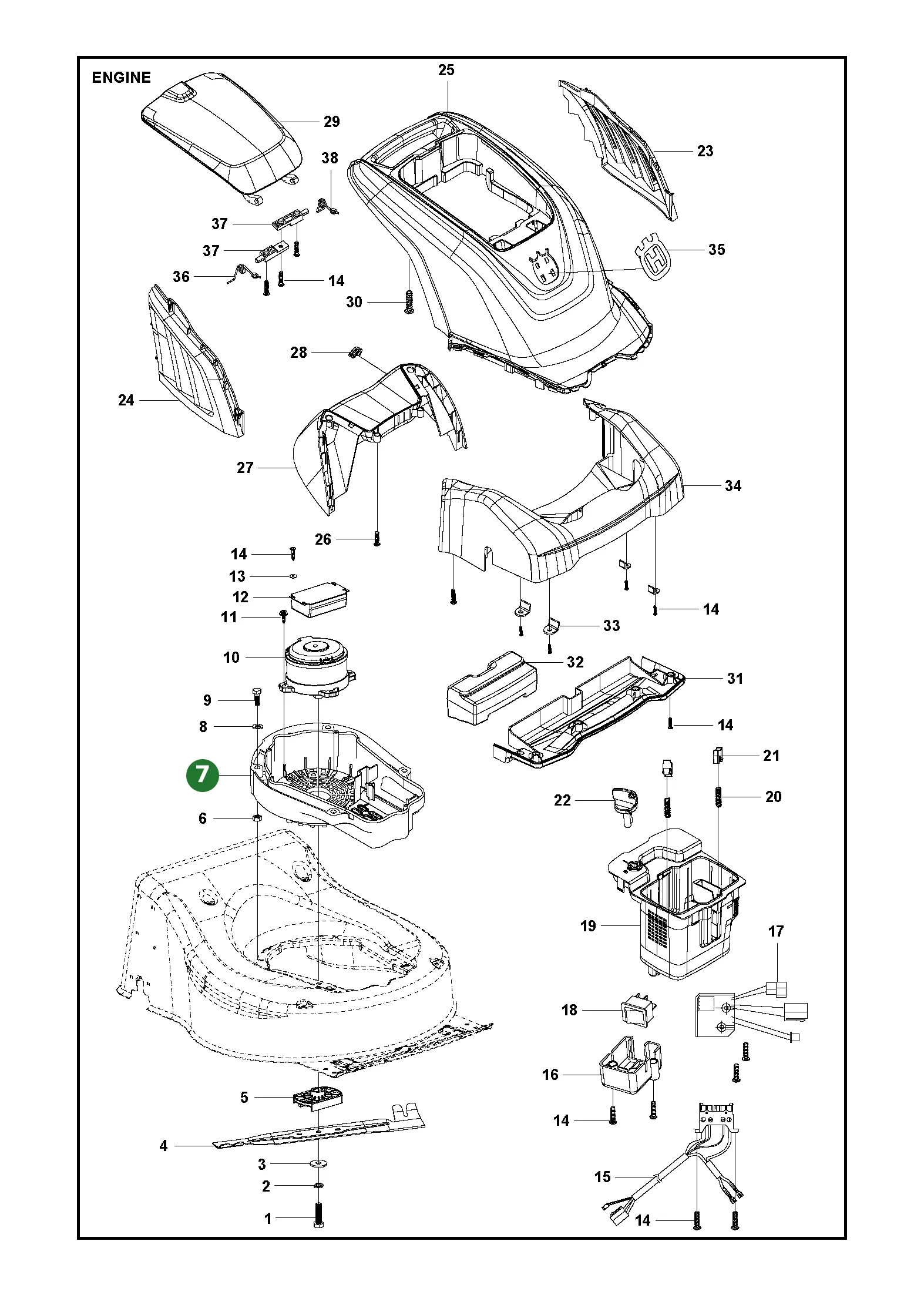Position im Ersatzteilkatalog