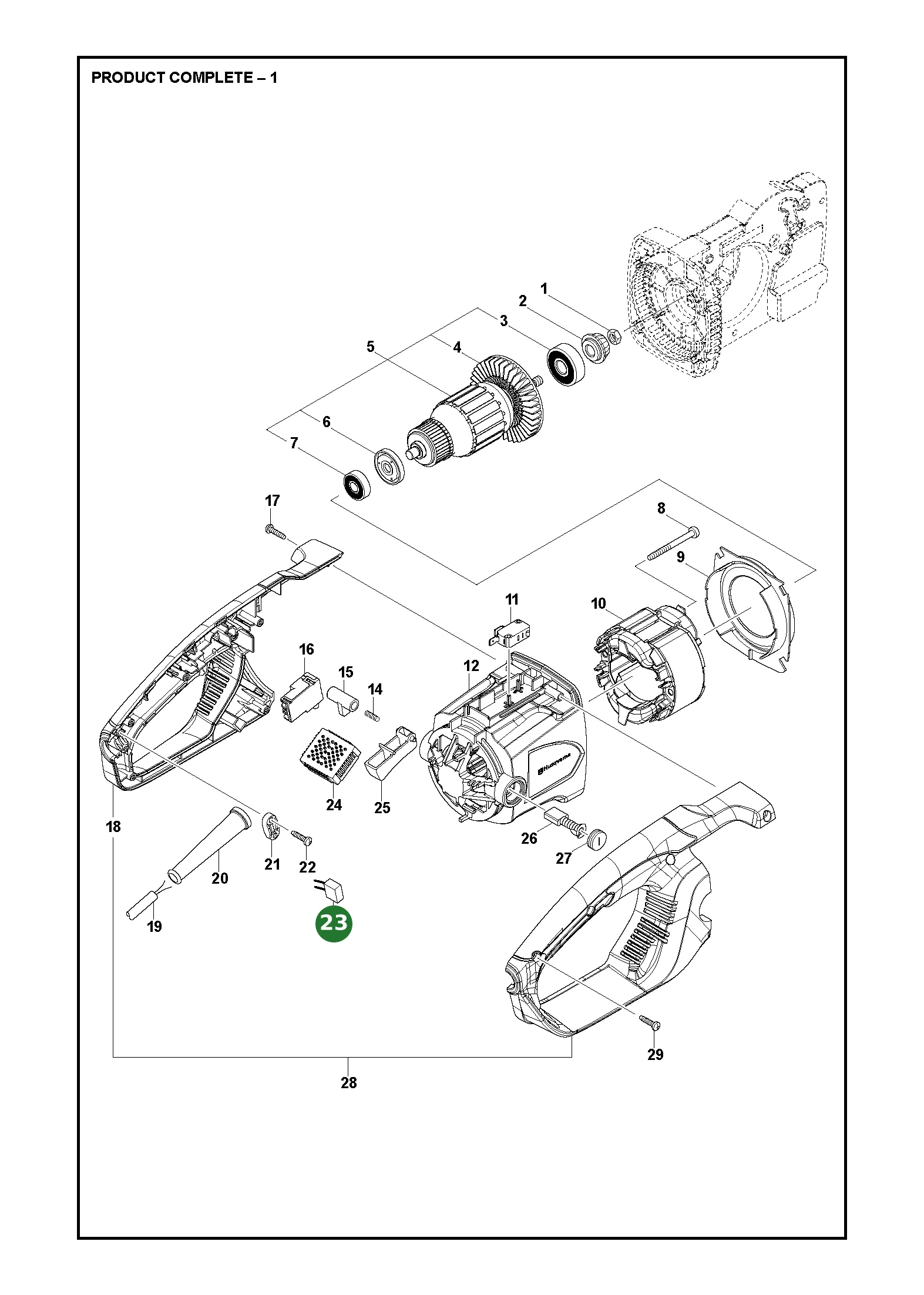 Position im Ersatzteilkatalog