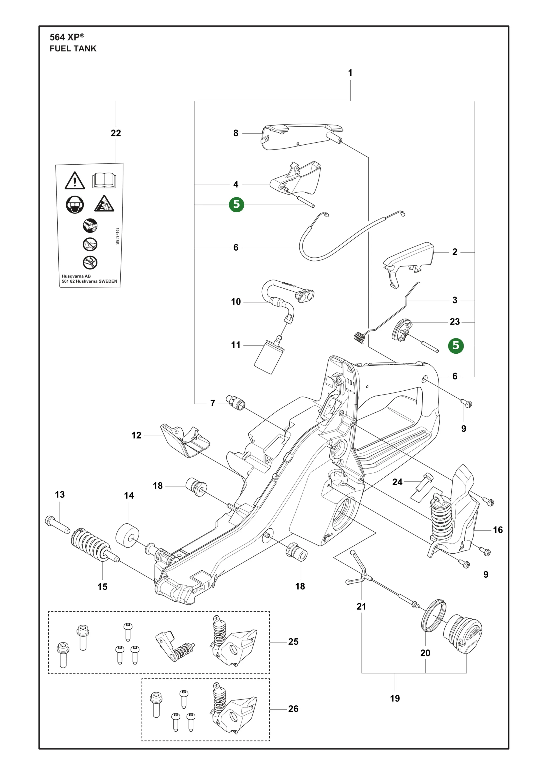 Position im Ersatzteilkatalog