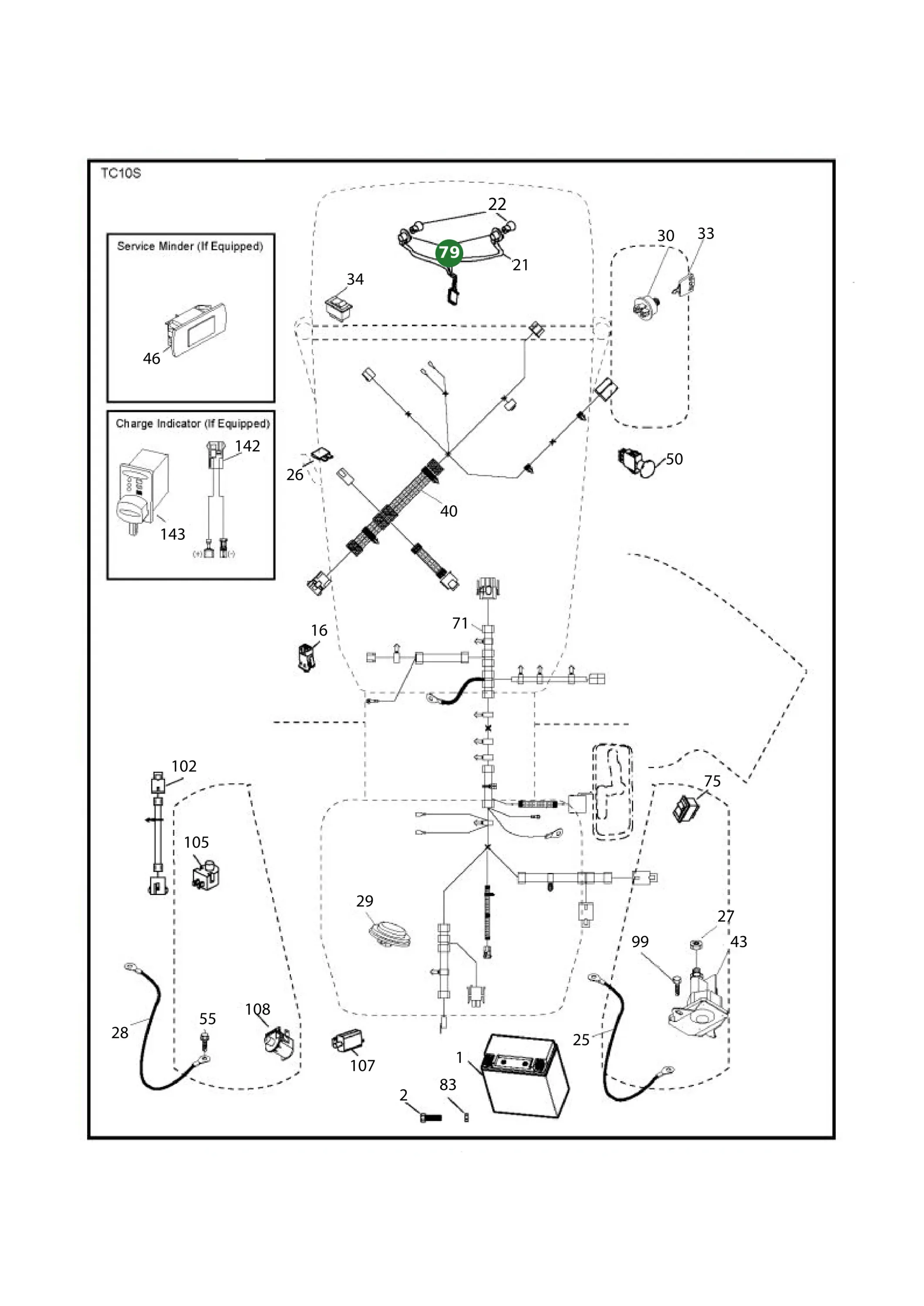 Position im Ersatzteilkatalog