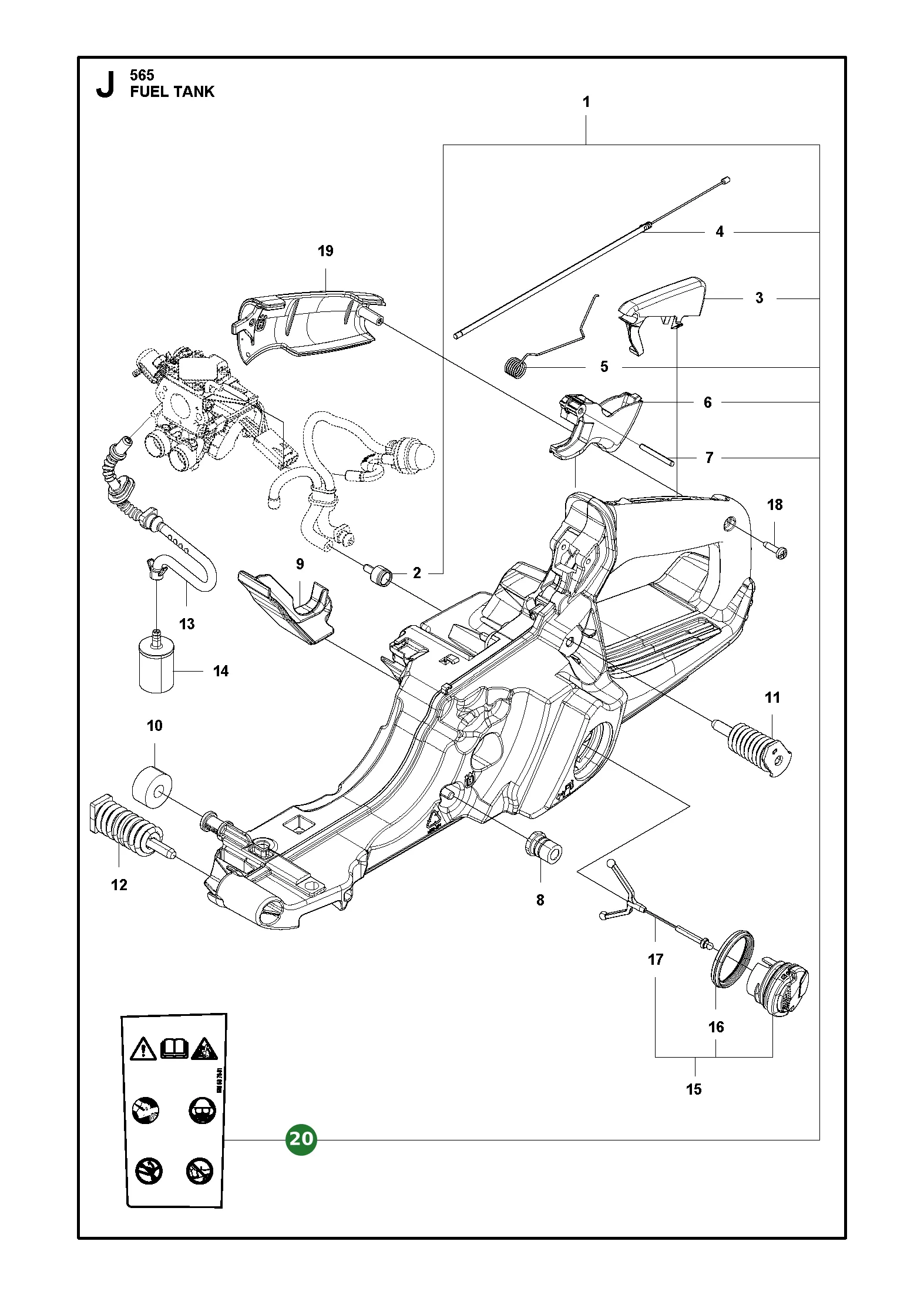 Position im Ersatzteilkatalog