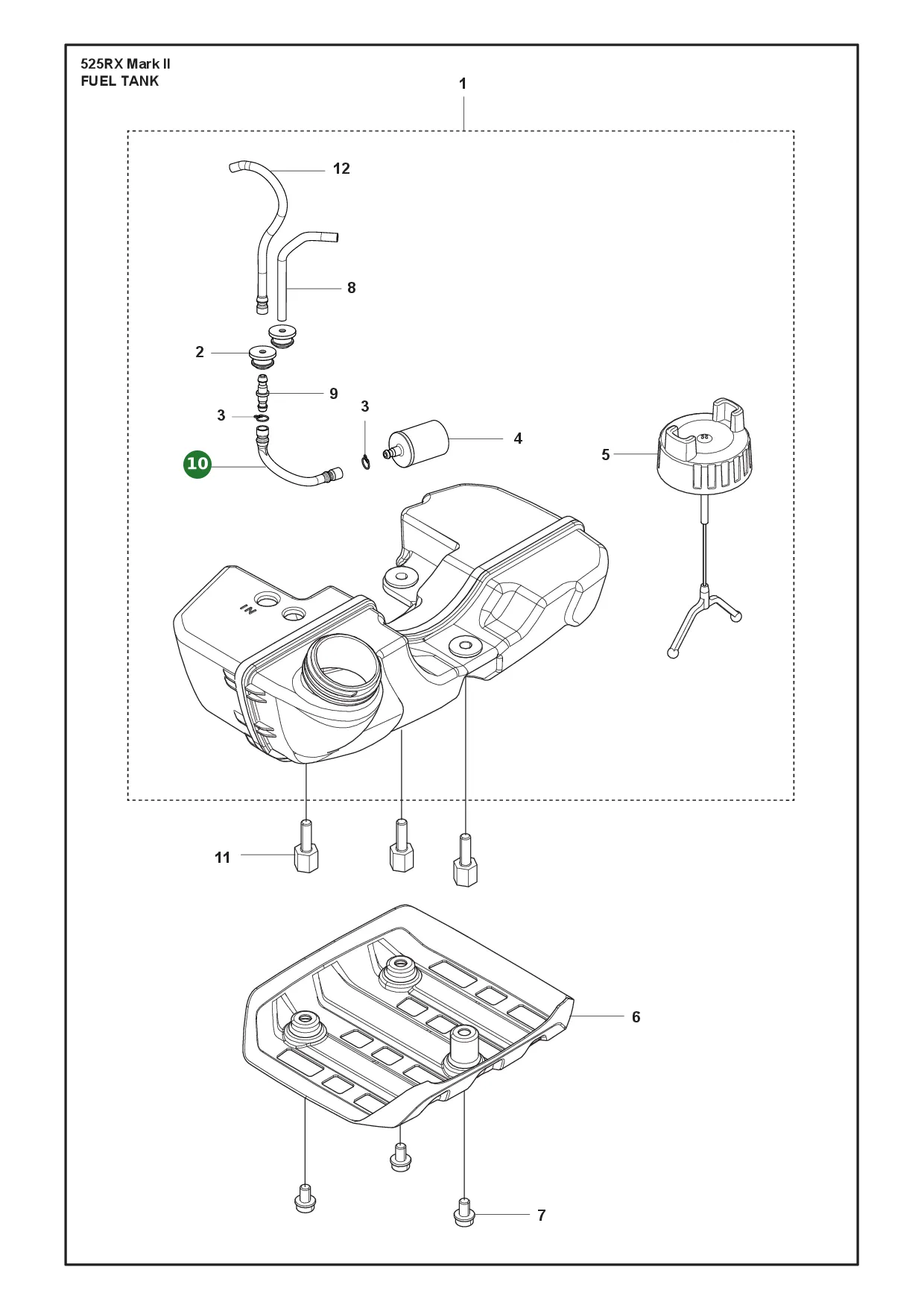 Position im Ersatzteilkatalog