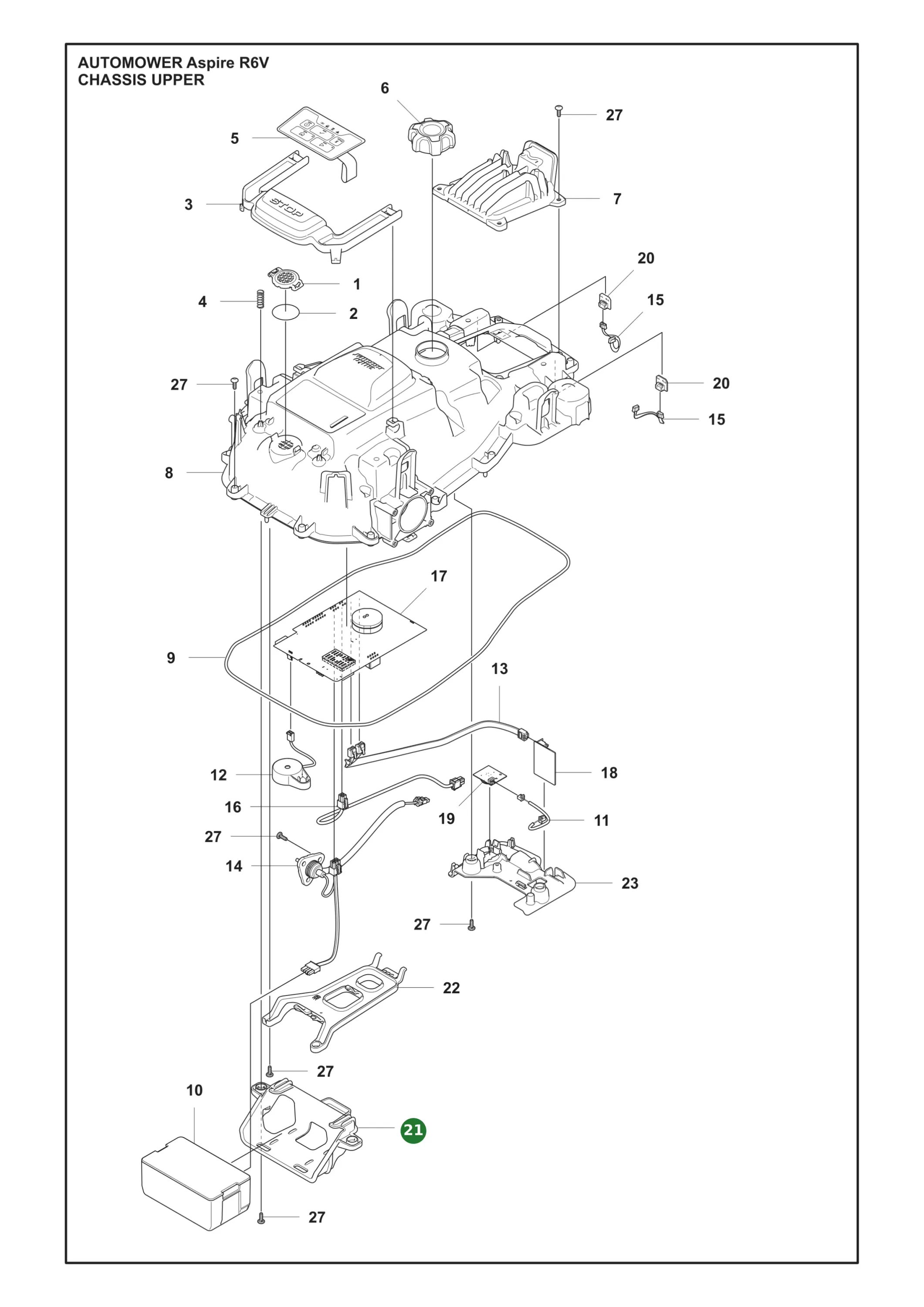 Position im Ersatzteilkatalog