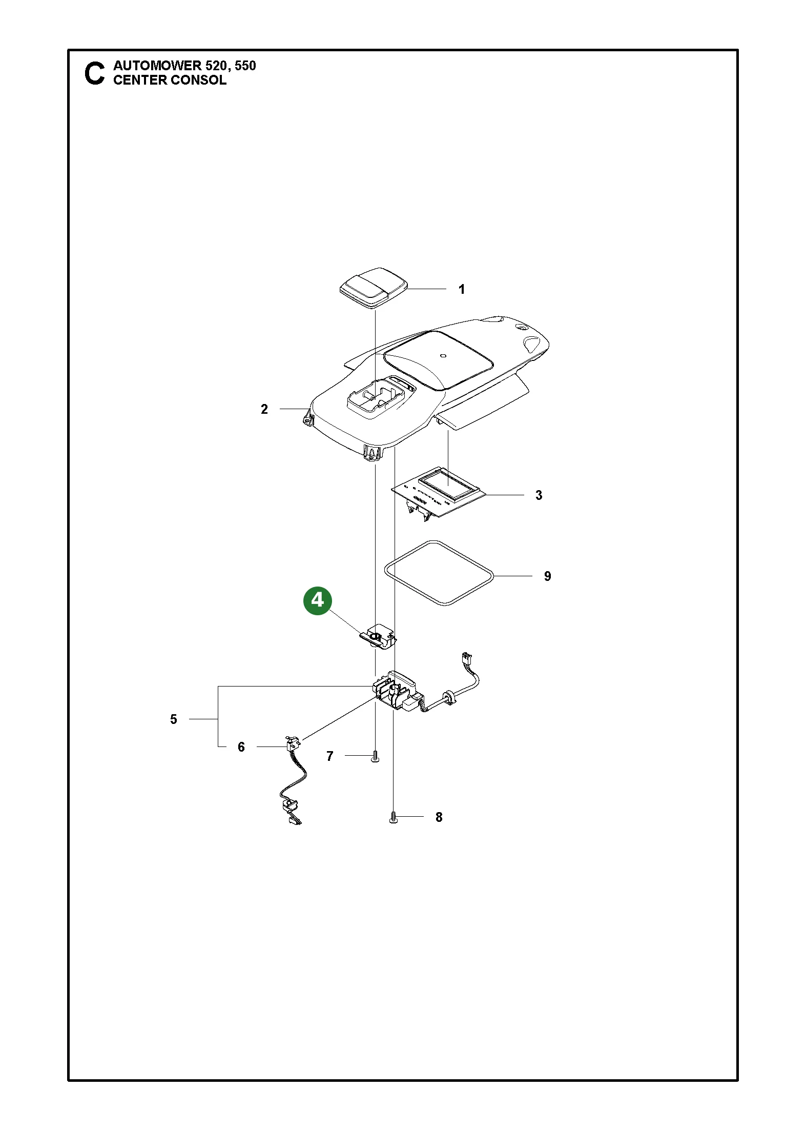 Position im Ersatzteilkatalog