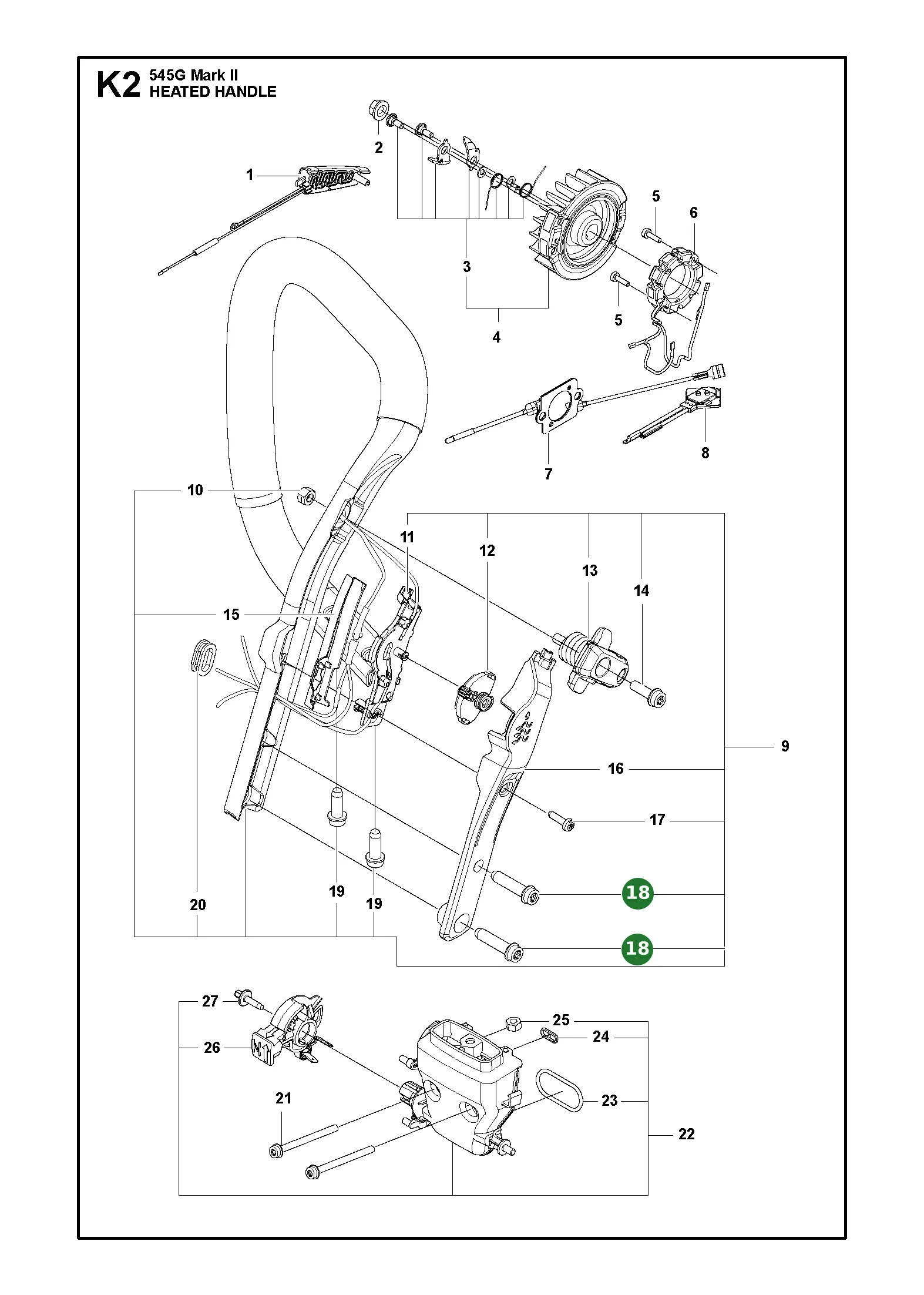 Schraube Itxscft f&uuml;r Husqvarna Motors&auml;gen