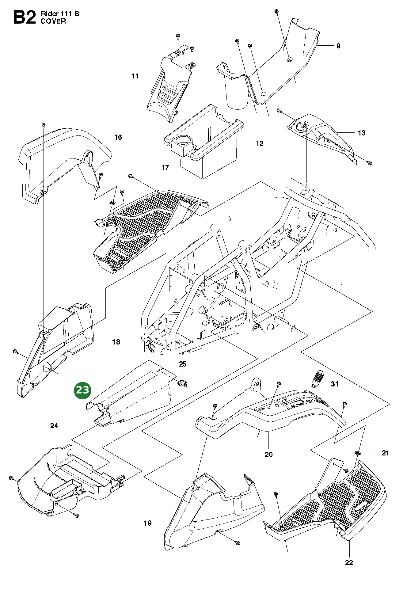 Position im Ersatzteilkatalog
