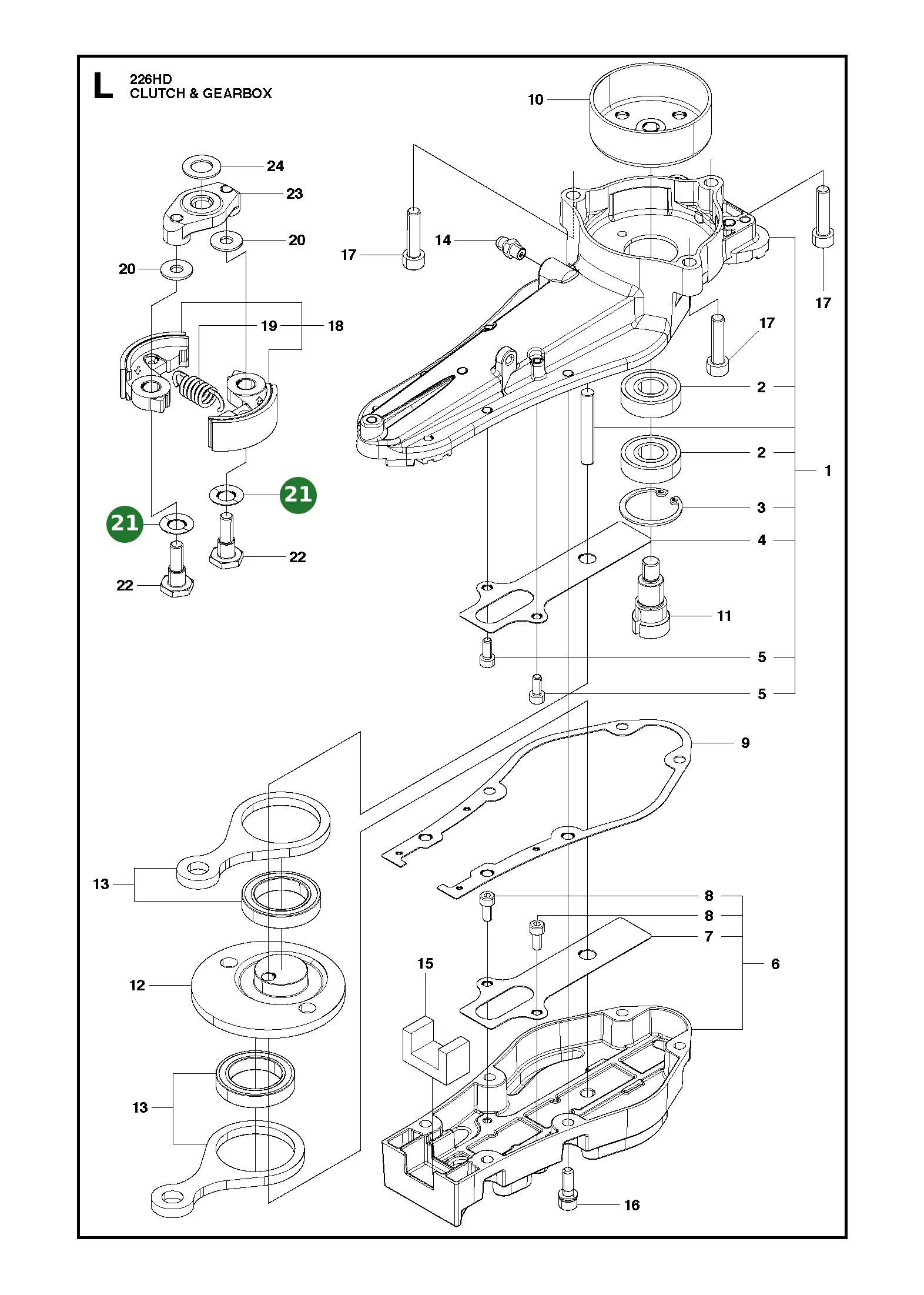 Position im Ersatzteilkatalog