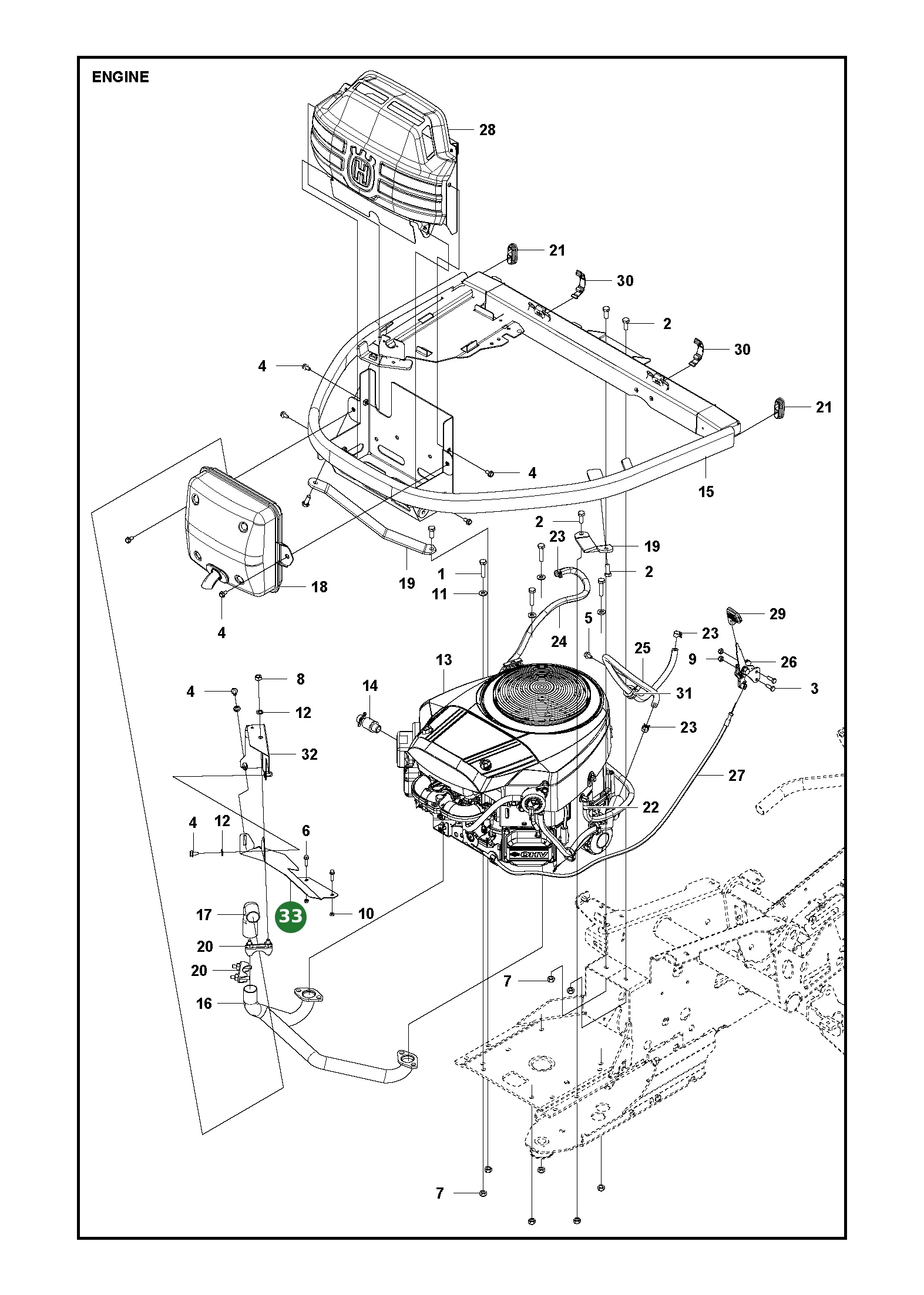Position im Ersatzteilkatalog