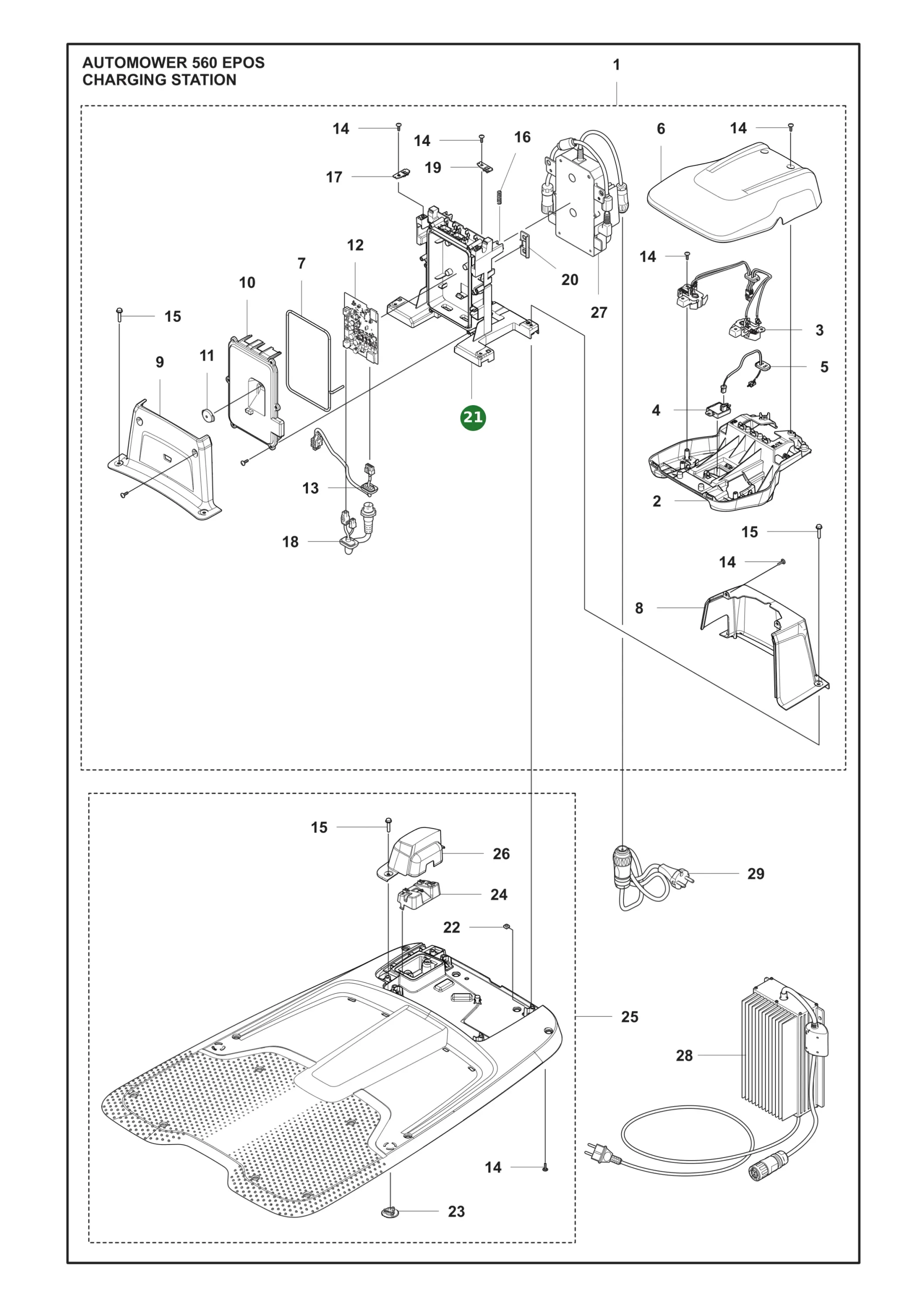 Position im Ersatzteilkatalog