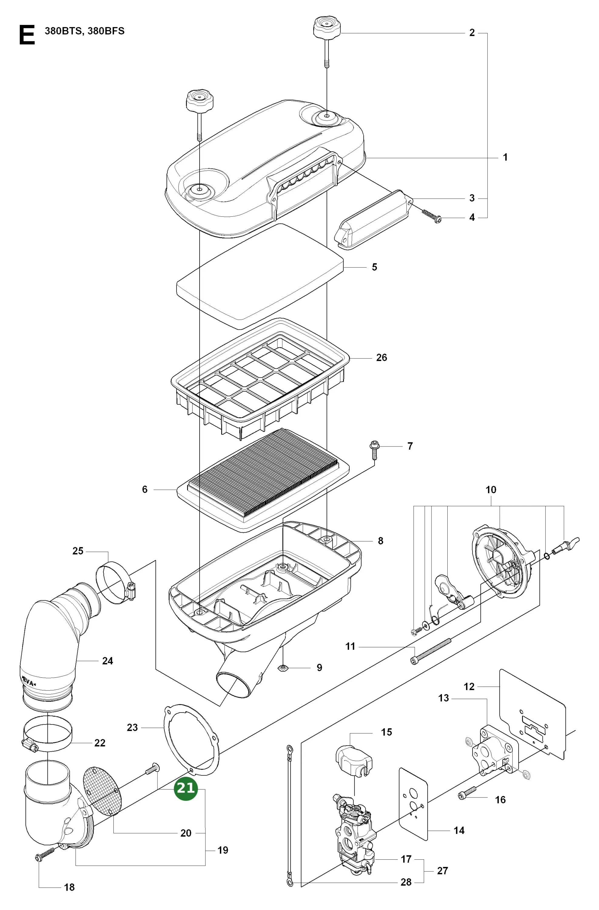 Position im Ersatzteilkatalog