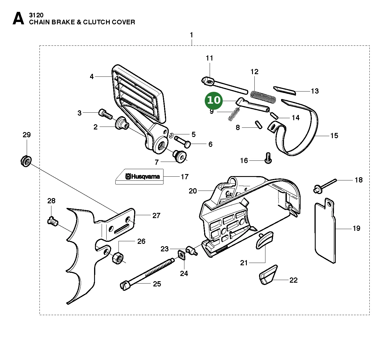 Position im Ersatzteilkatalog