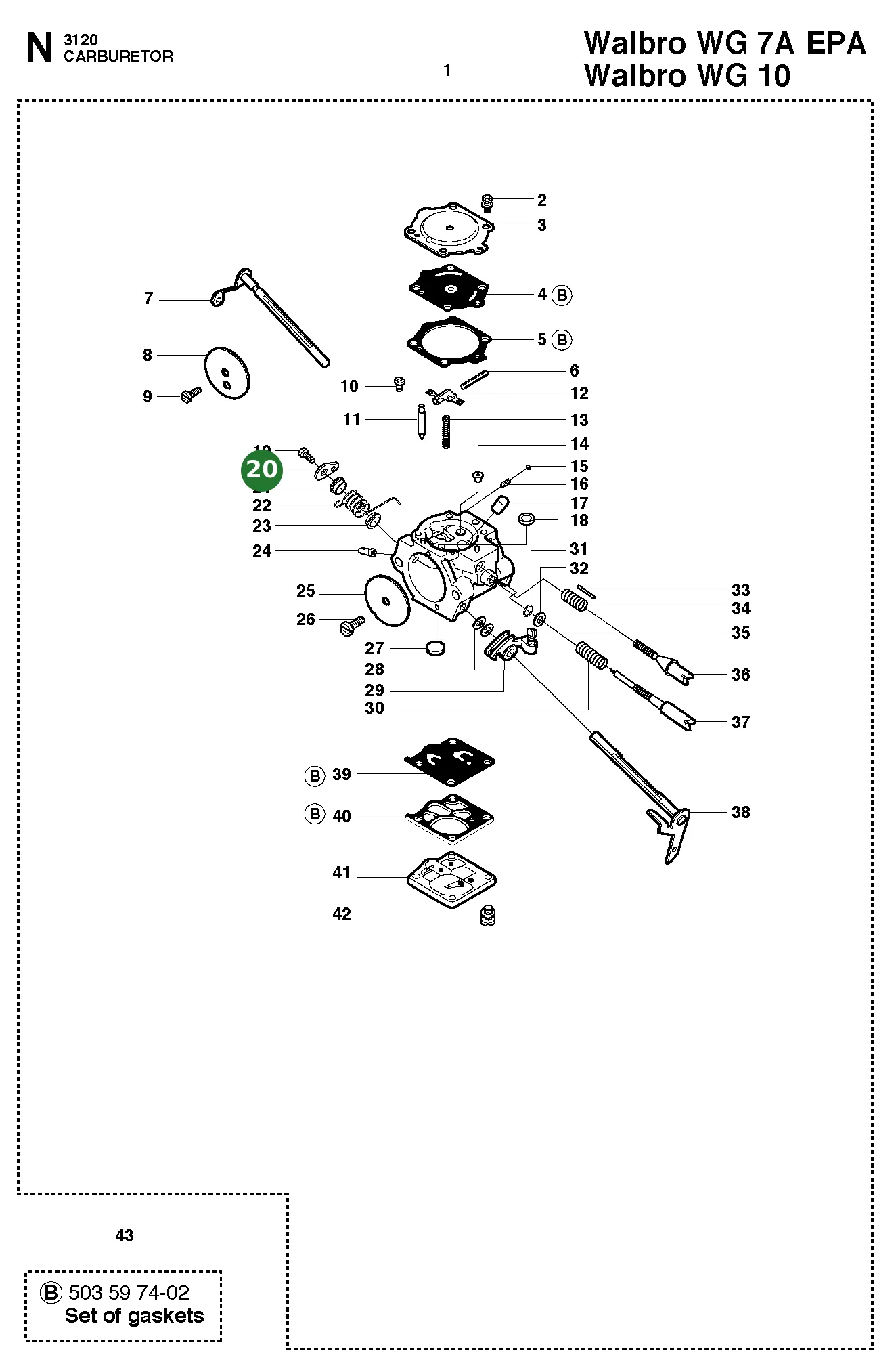 Position im Ersatzteilkatalog