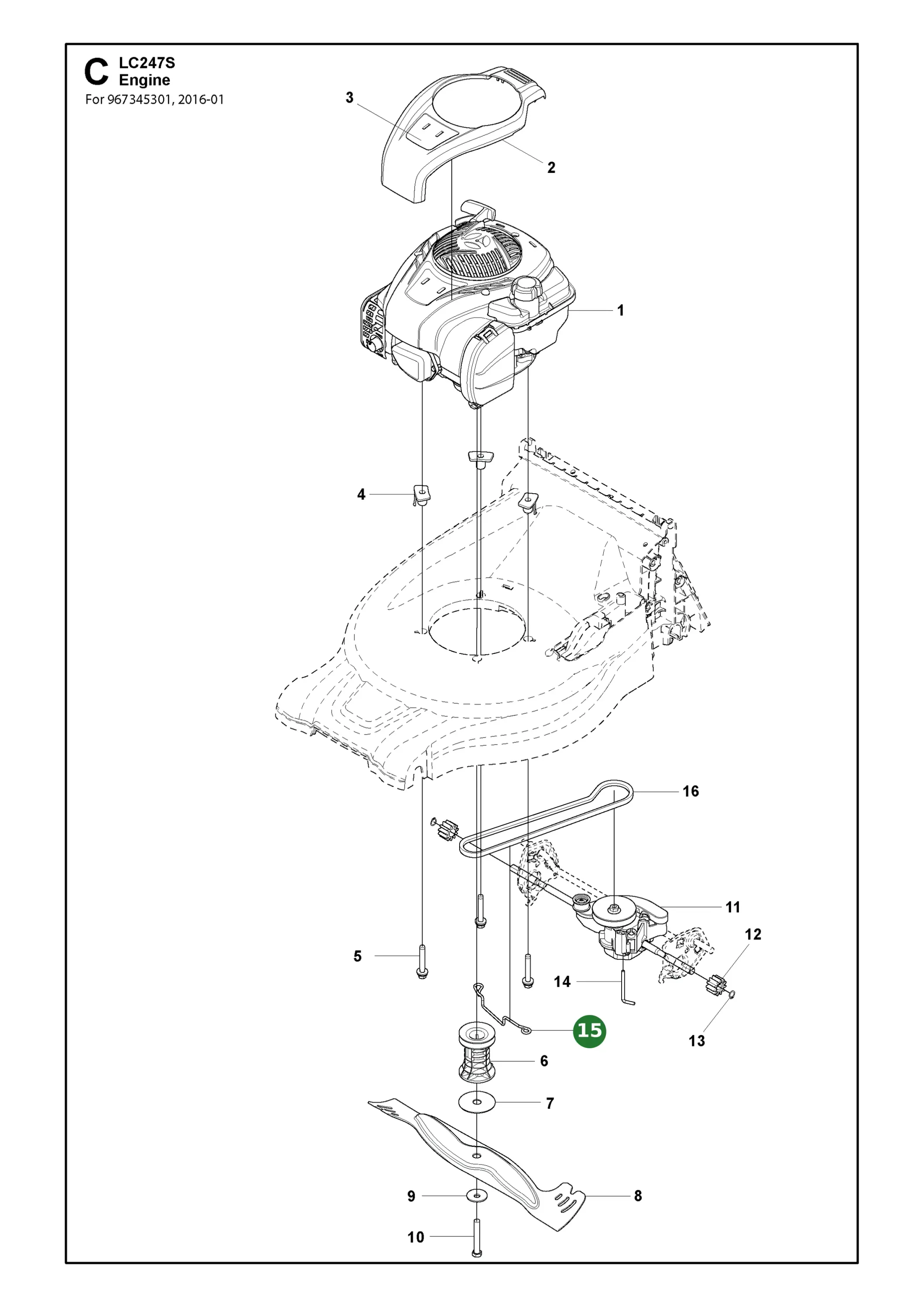 Position im Ersatzteilkatalog