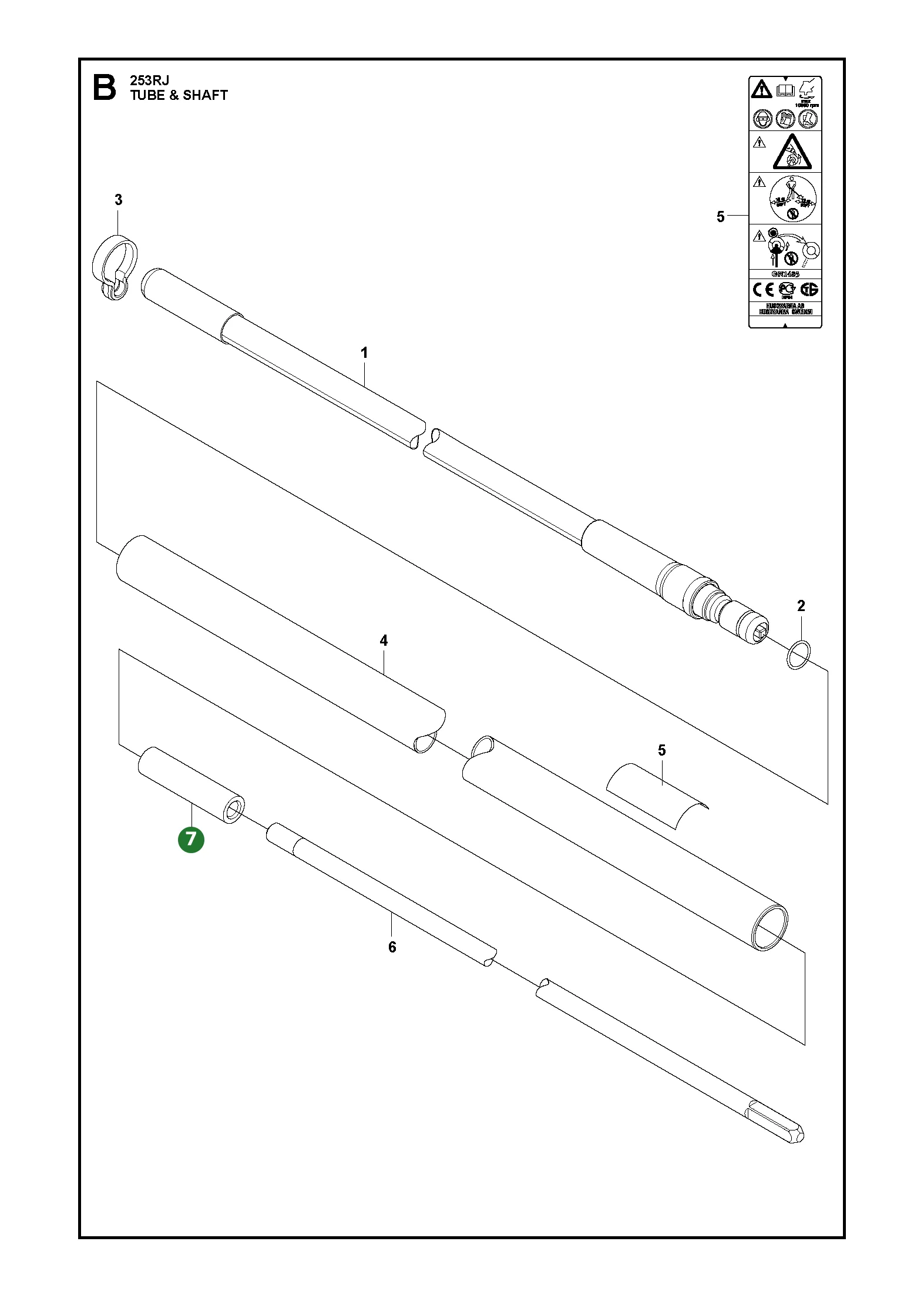 Position im Ersatzteilkatalog