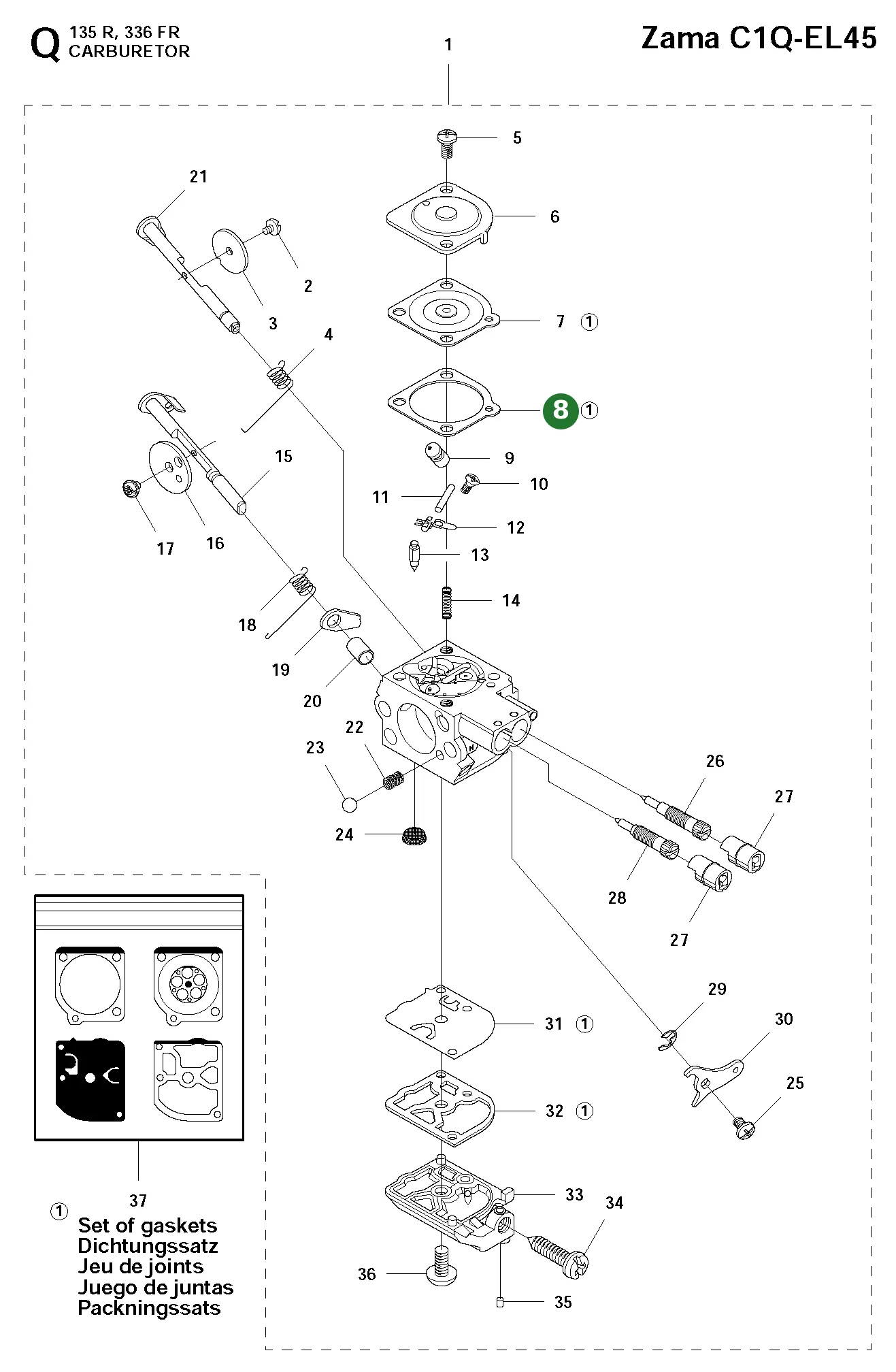 Position im Ersatzteilkatalog