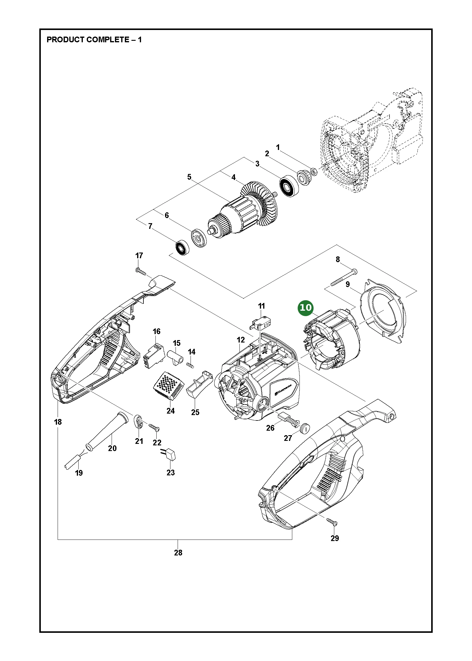 Position im Ersatzteilkatalog
