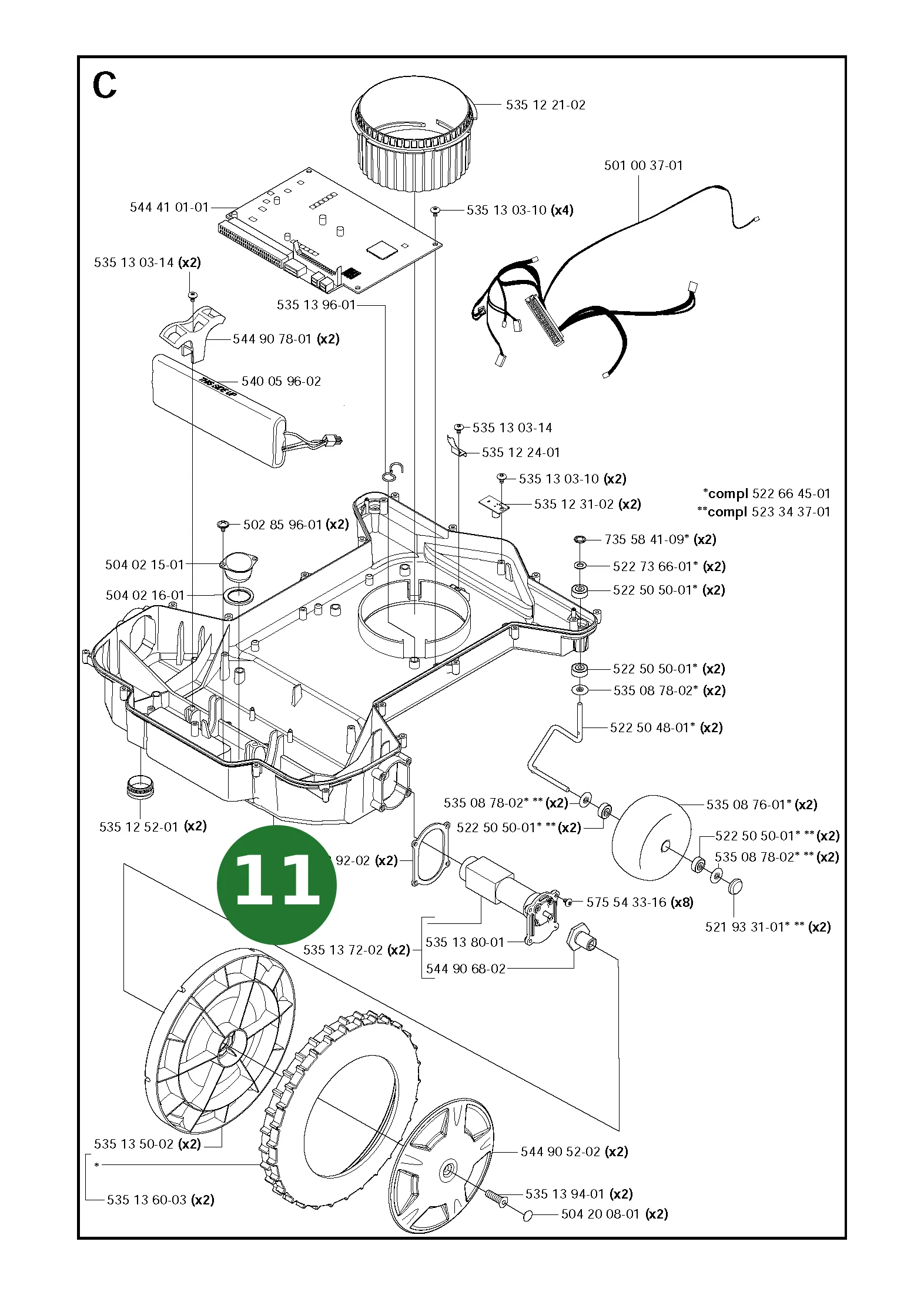 Position im Ersatzteilkatalog