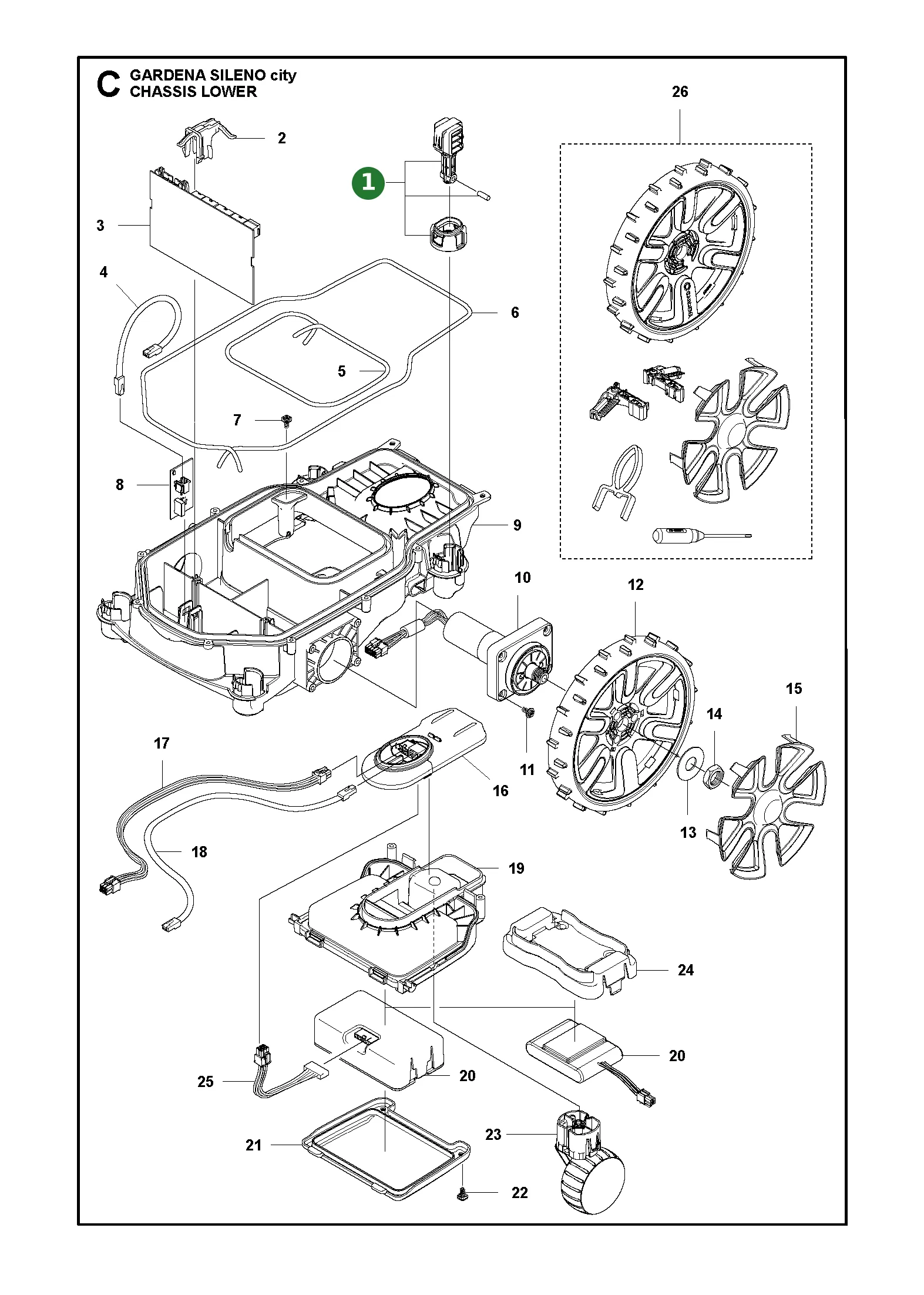 Position im Ersatzteilkatalog