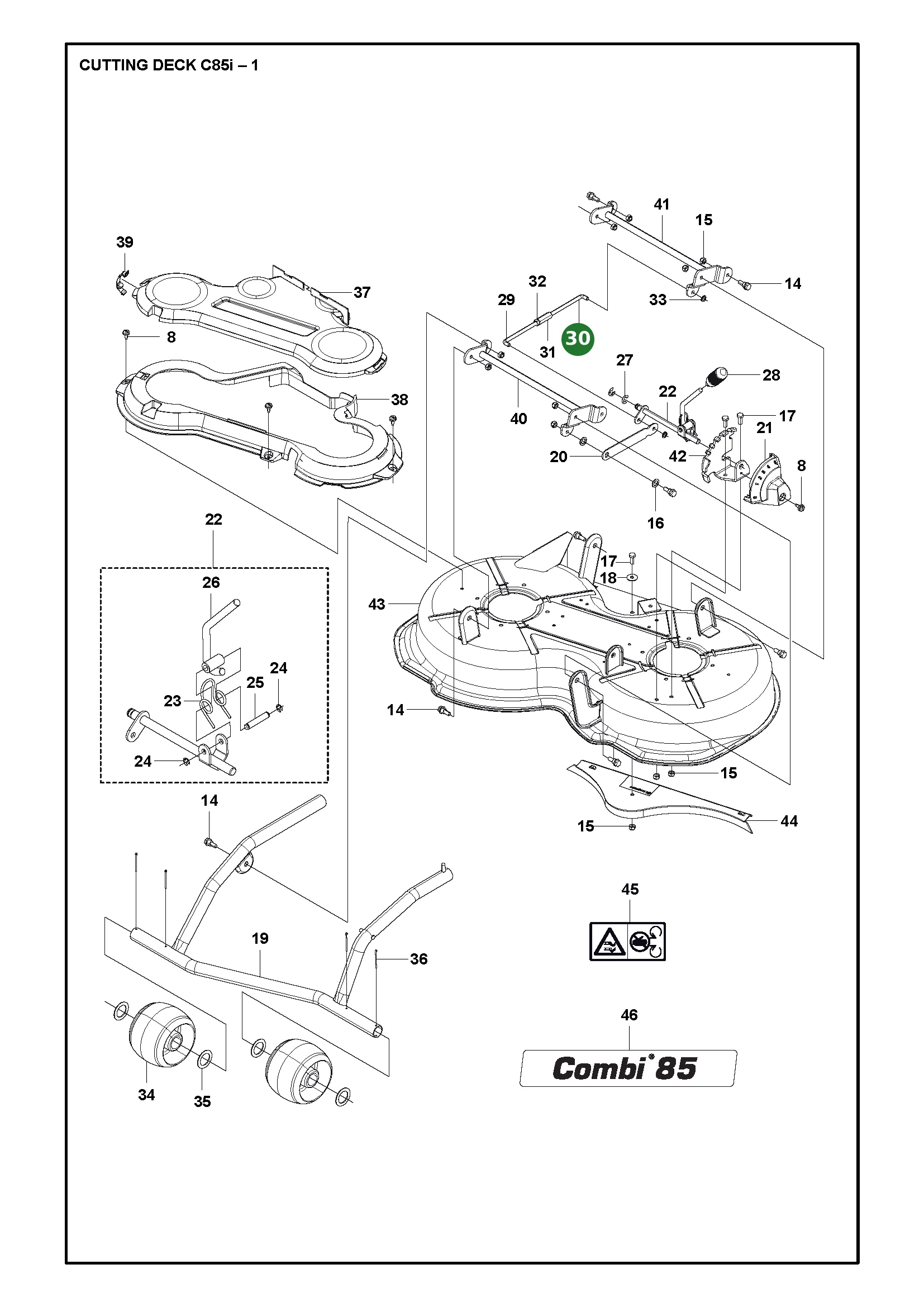 Position im Ersatzteilkatalog