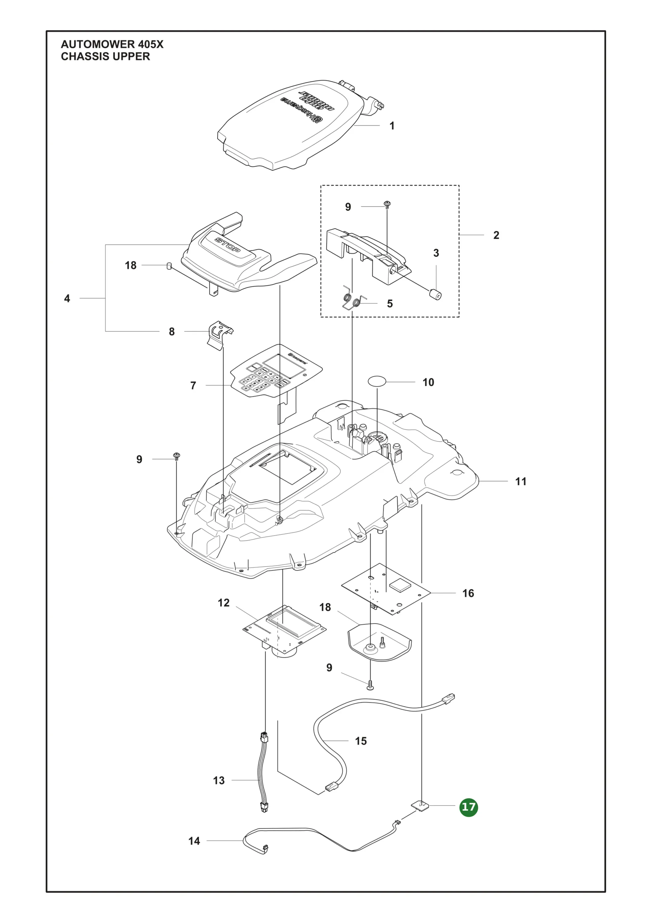 Position im Ersatzteilkatalog