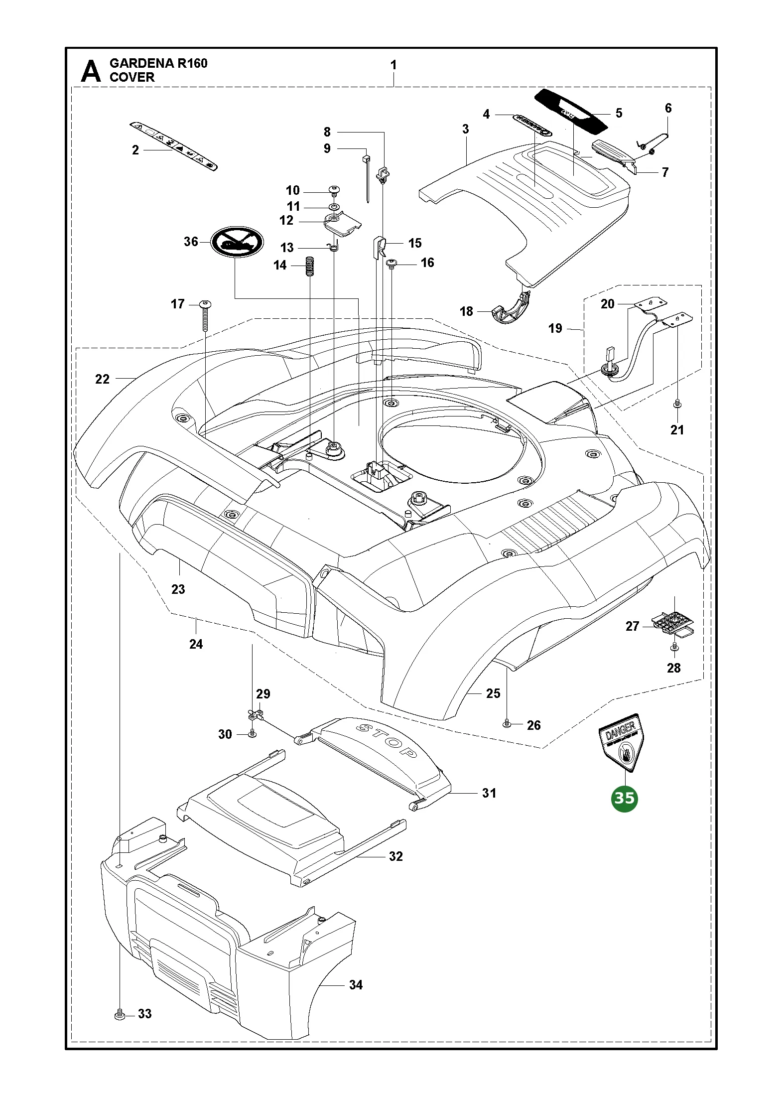Position im Ersatzteilkatalog