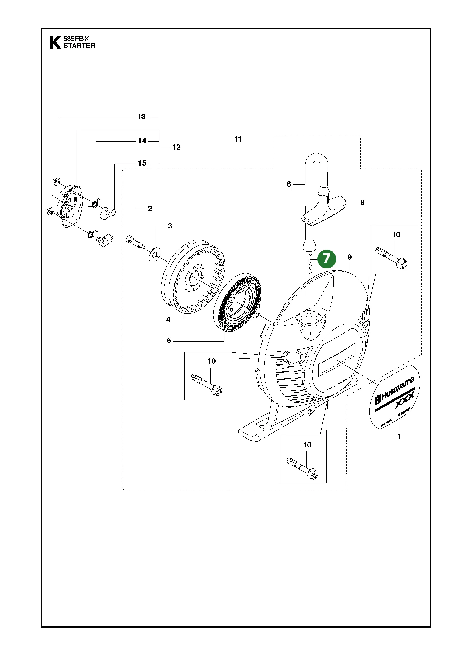 Position im Ersatzteilkatalog