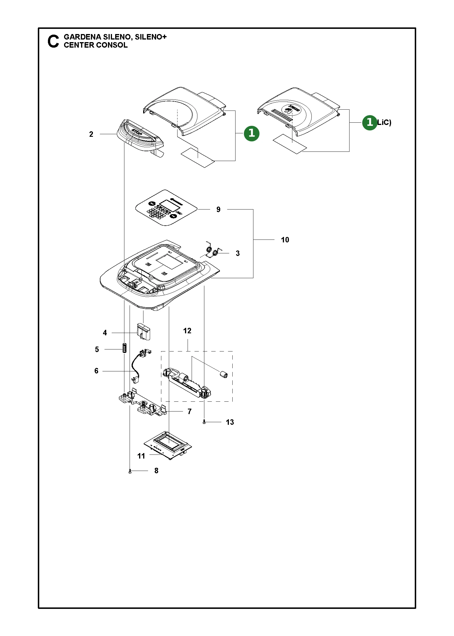 Position im Ersatzteilkatalog