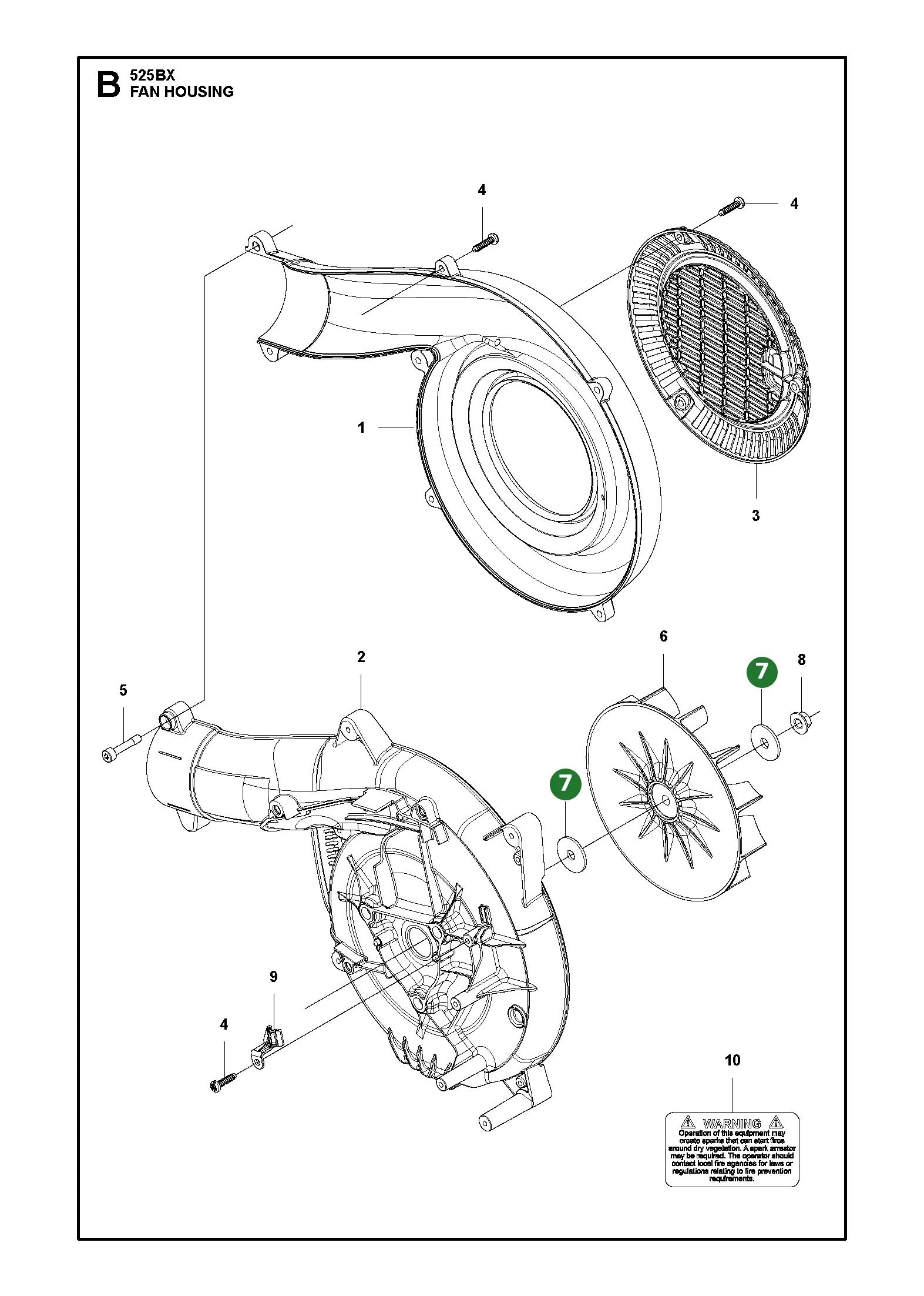 Position im Ersatzteilkatalog