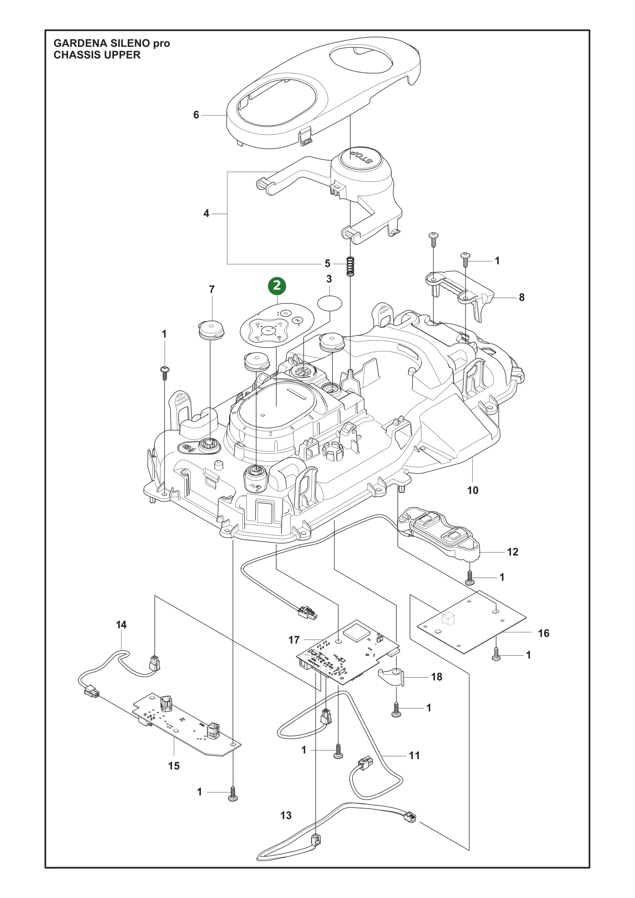 Position im Ersatzteilkatalog