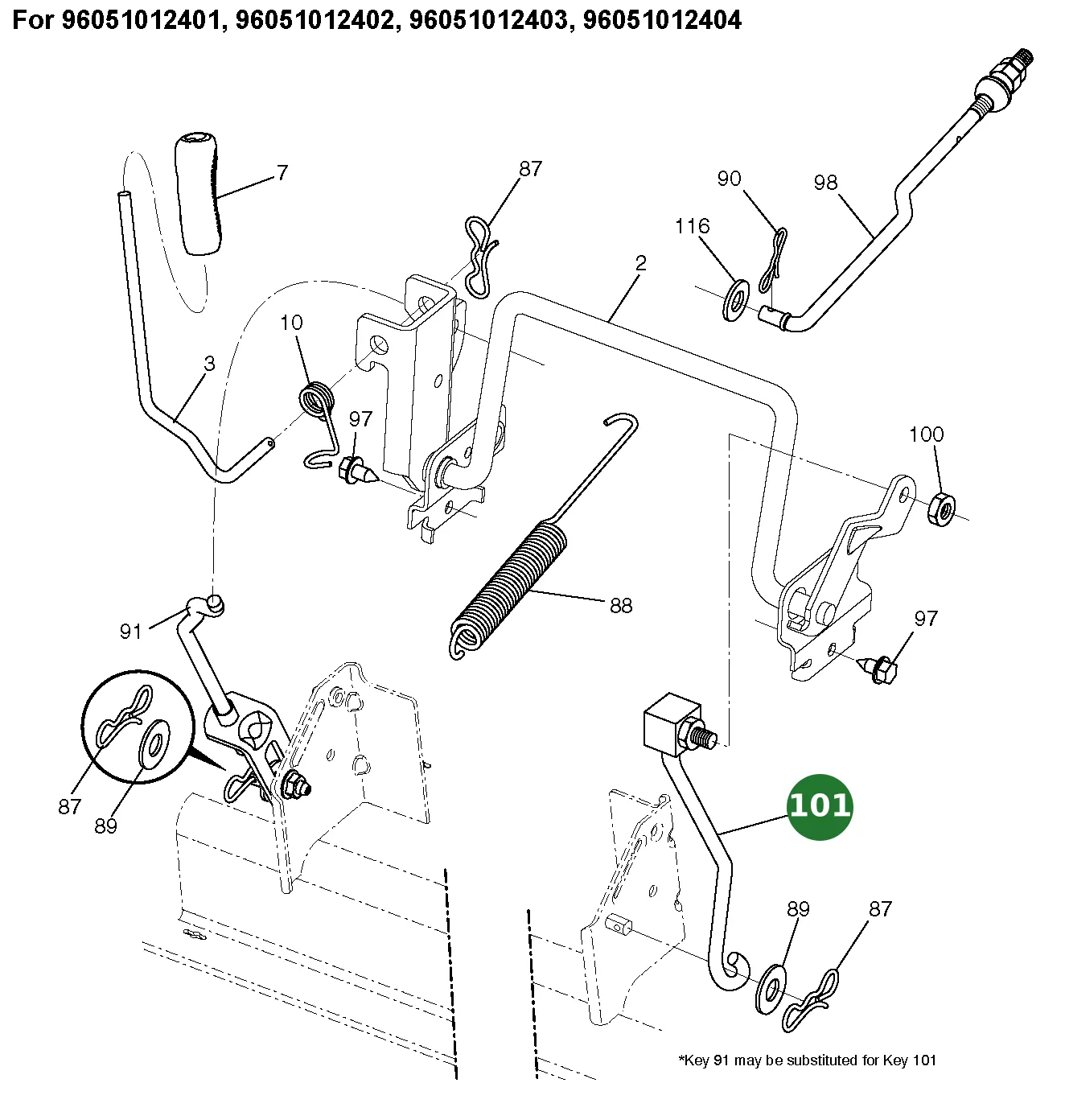 Position im Ersatzteilkatalog