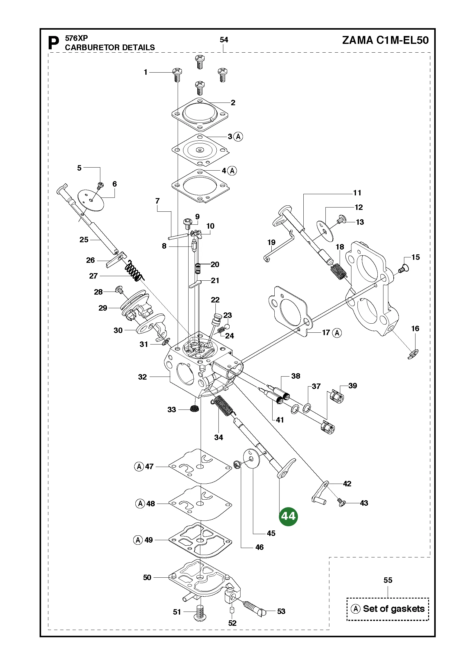 Position im Ersatzteilkatalog