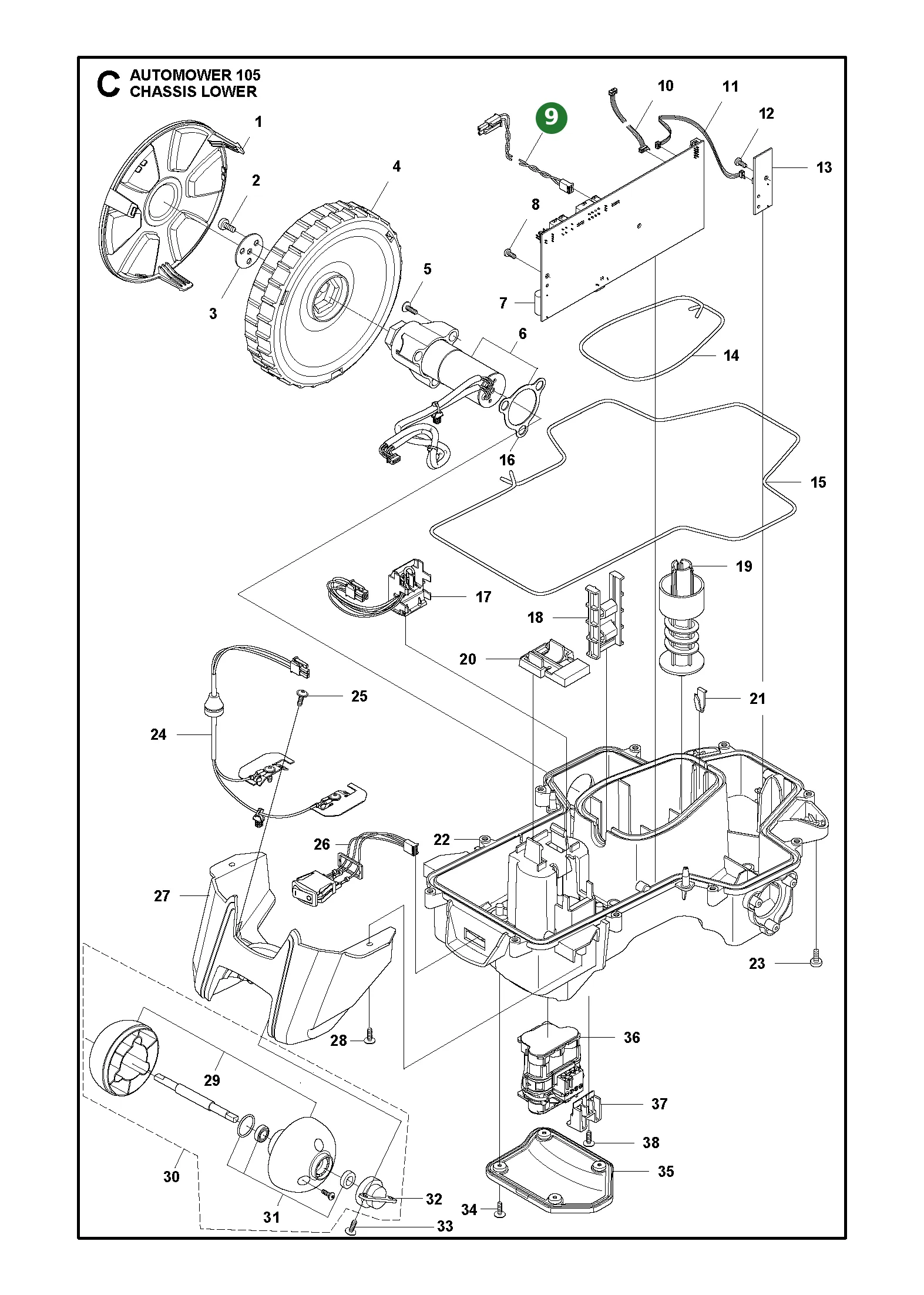 Position im Ersatzteilkatalog