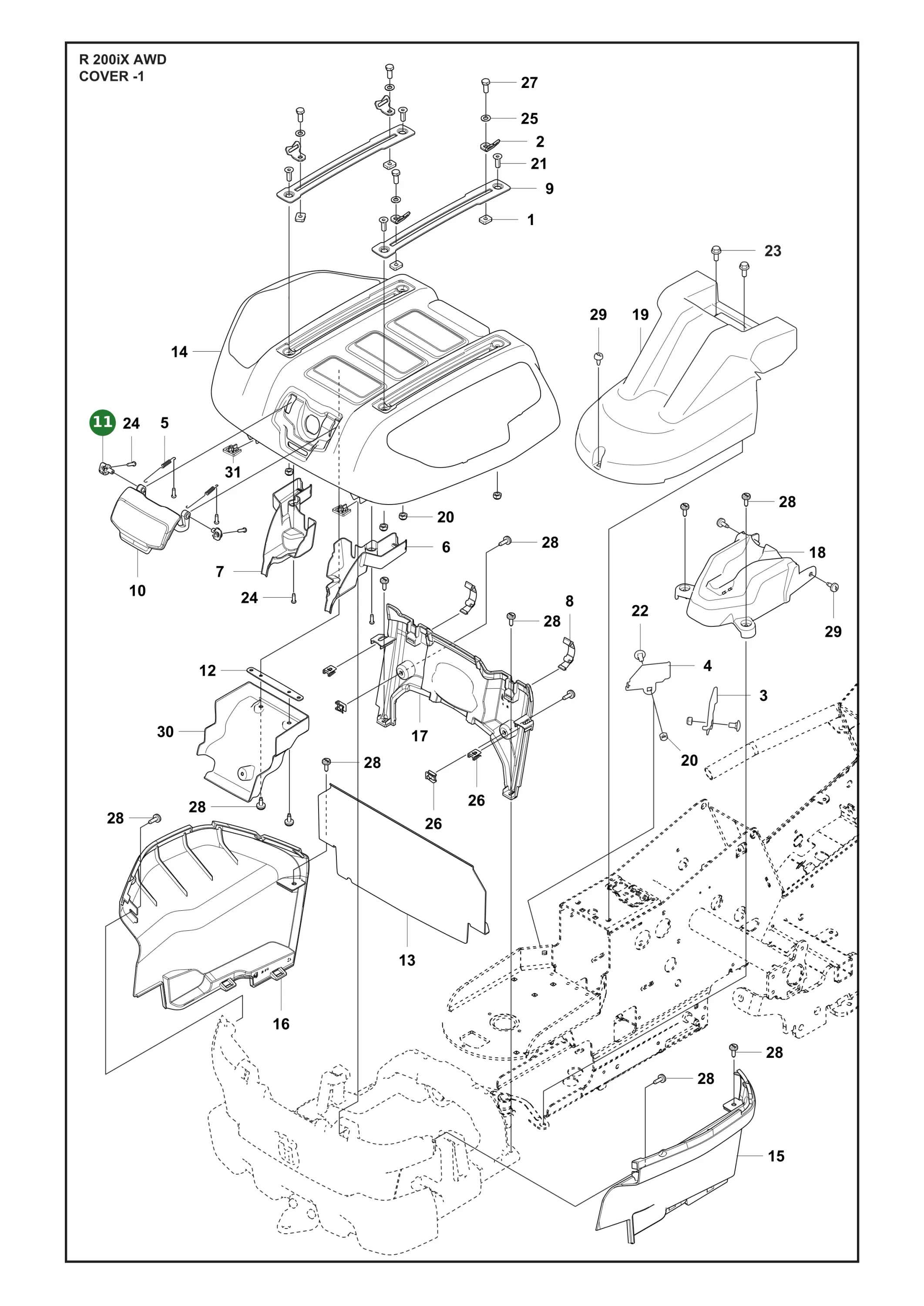Position im Ersatzteilkatalog