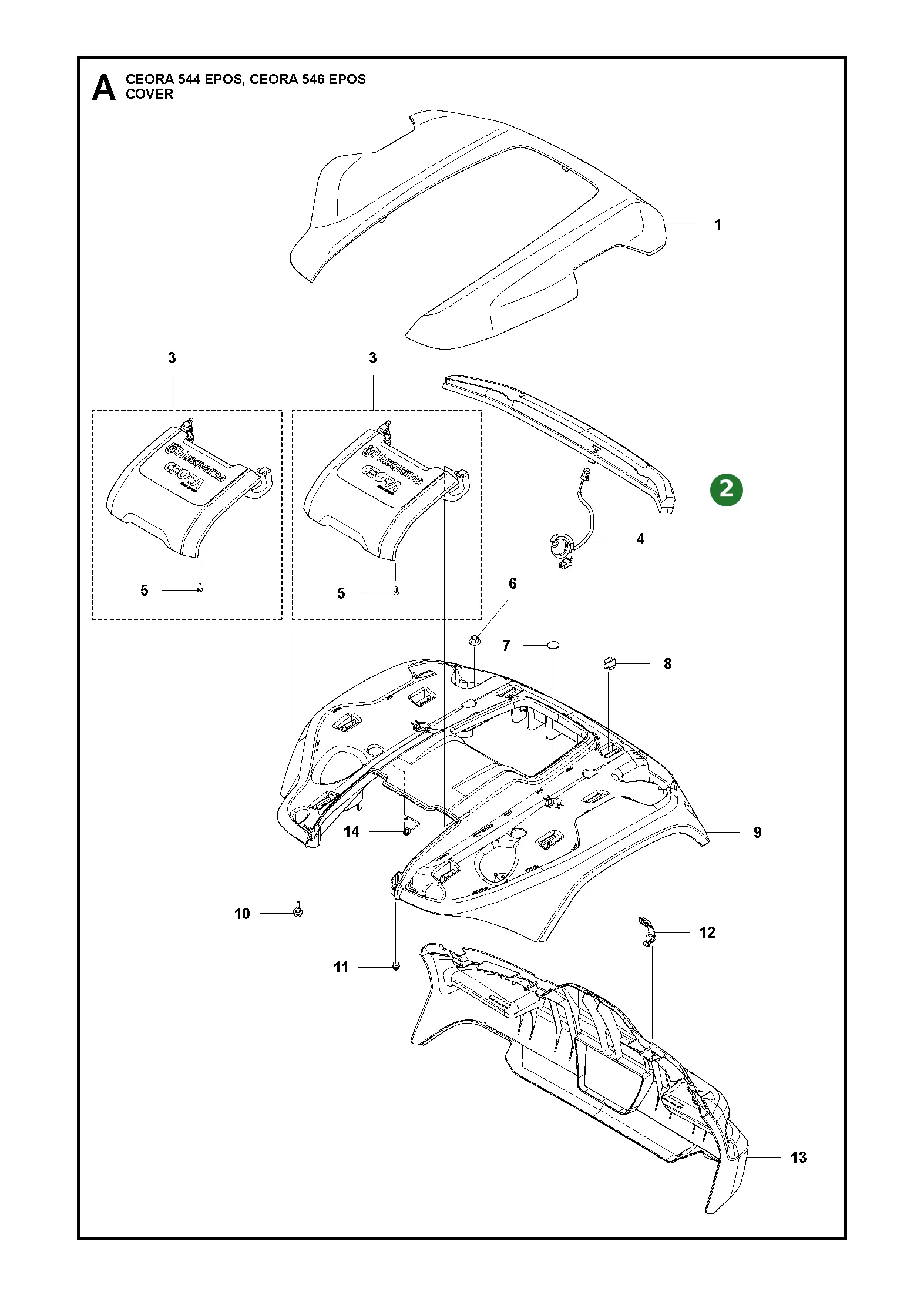 Position im Ersatzteilkatalog